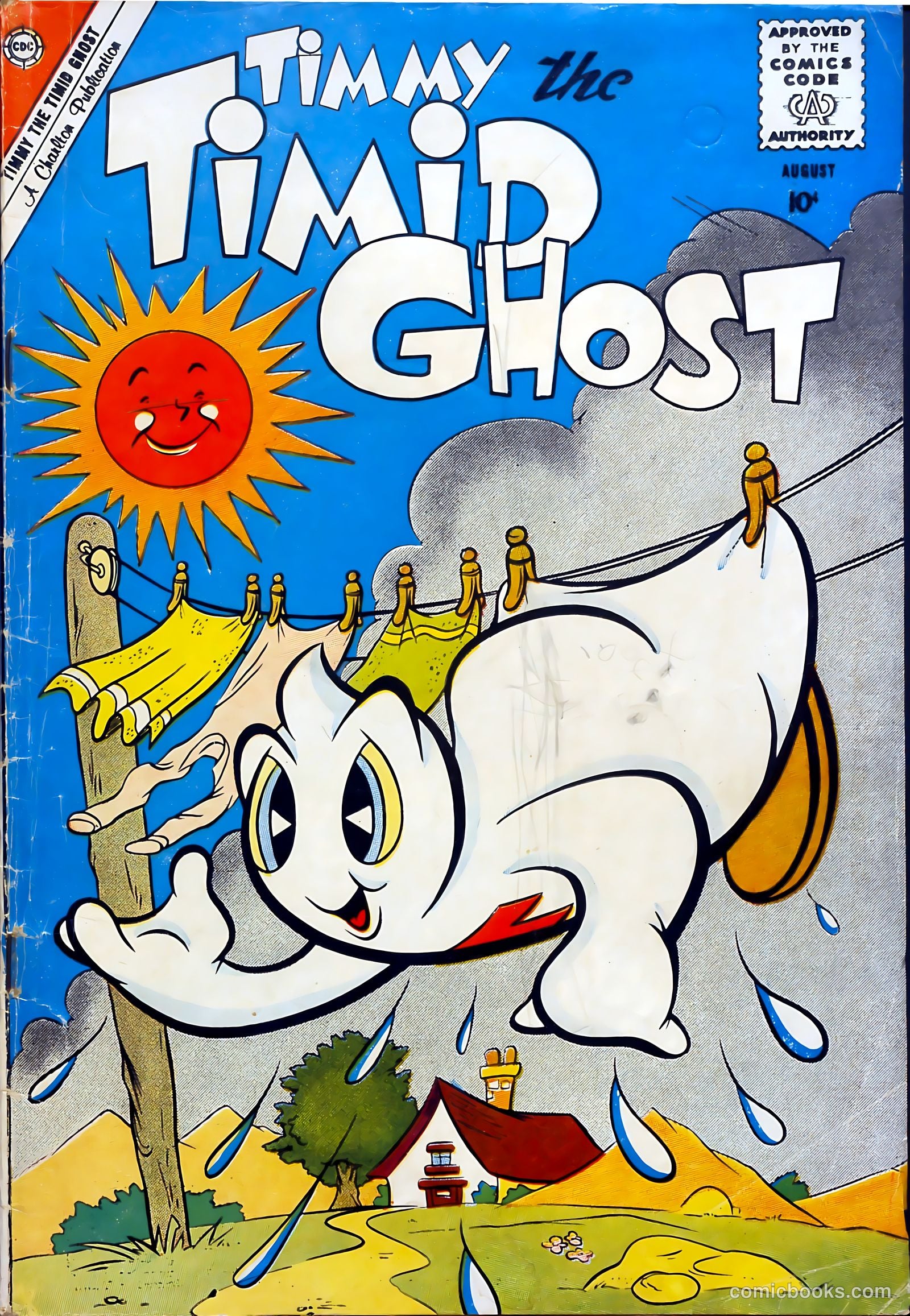 Timmy the Timid Ghost #22 cover