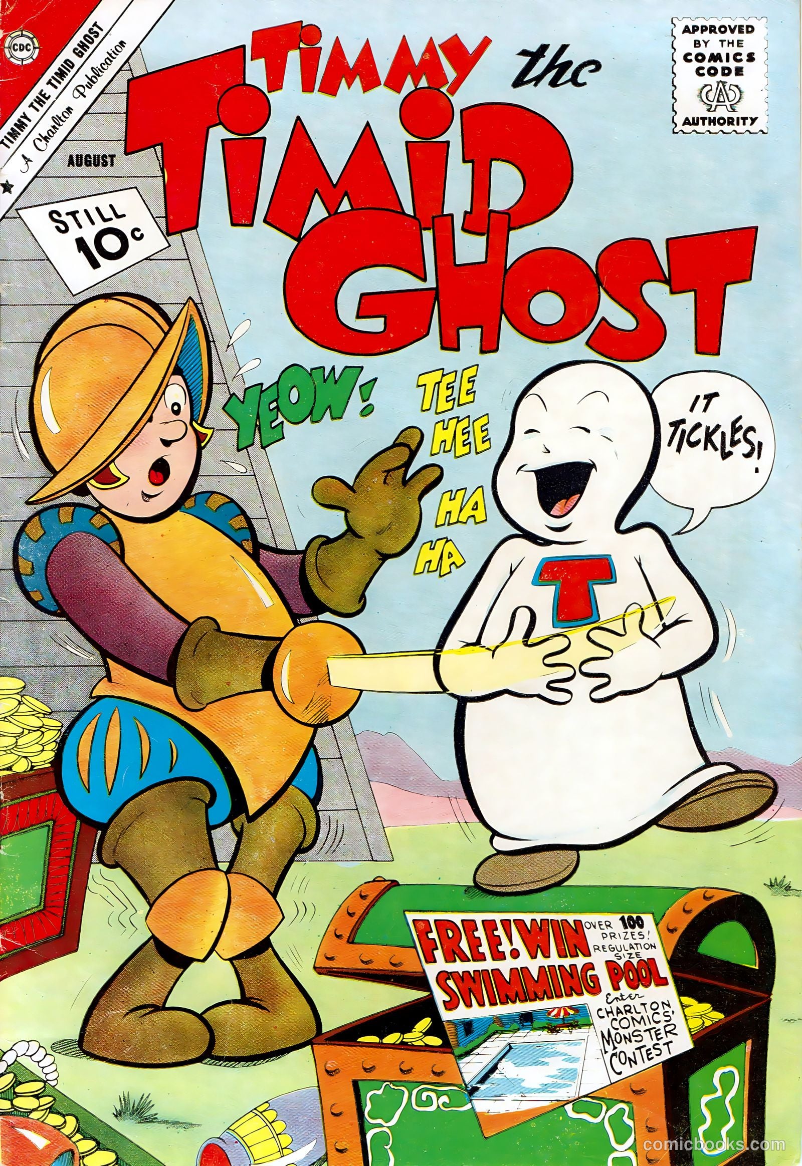 Timmy the Timid Ghost #28 (1961) — page 1 of 36