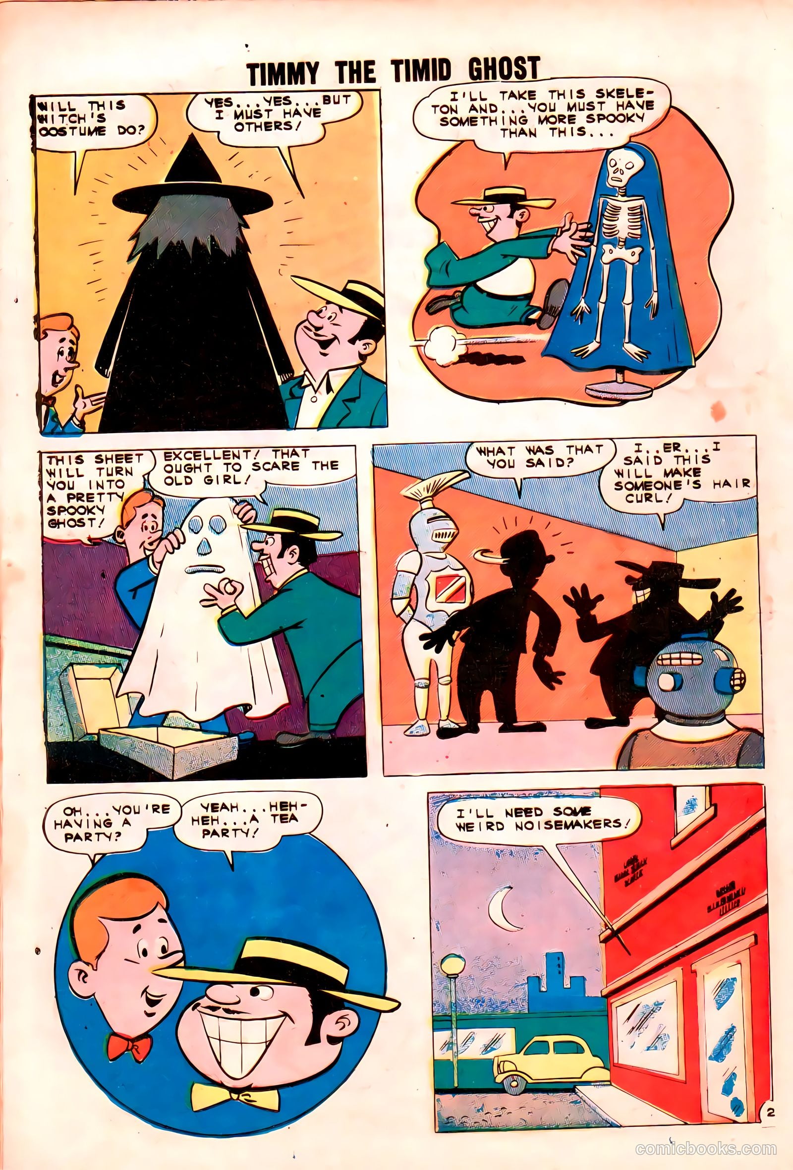 Timmy the Timid Ghost #29 (1961) — page 16