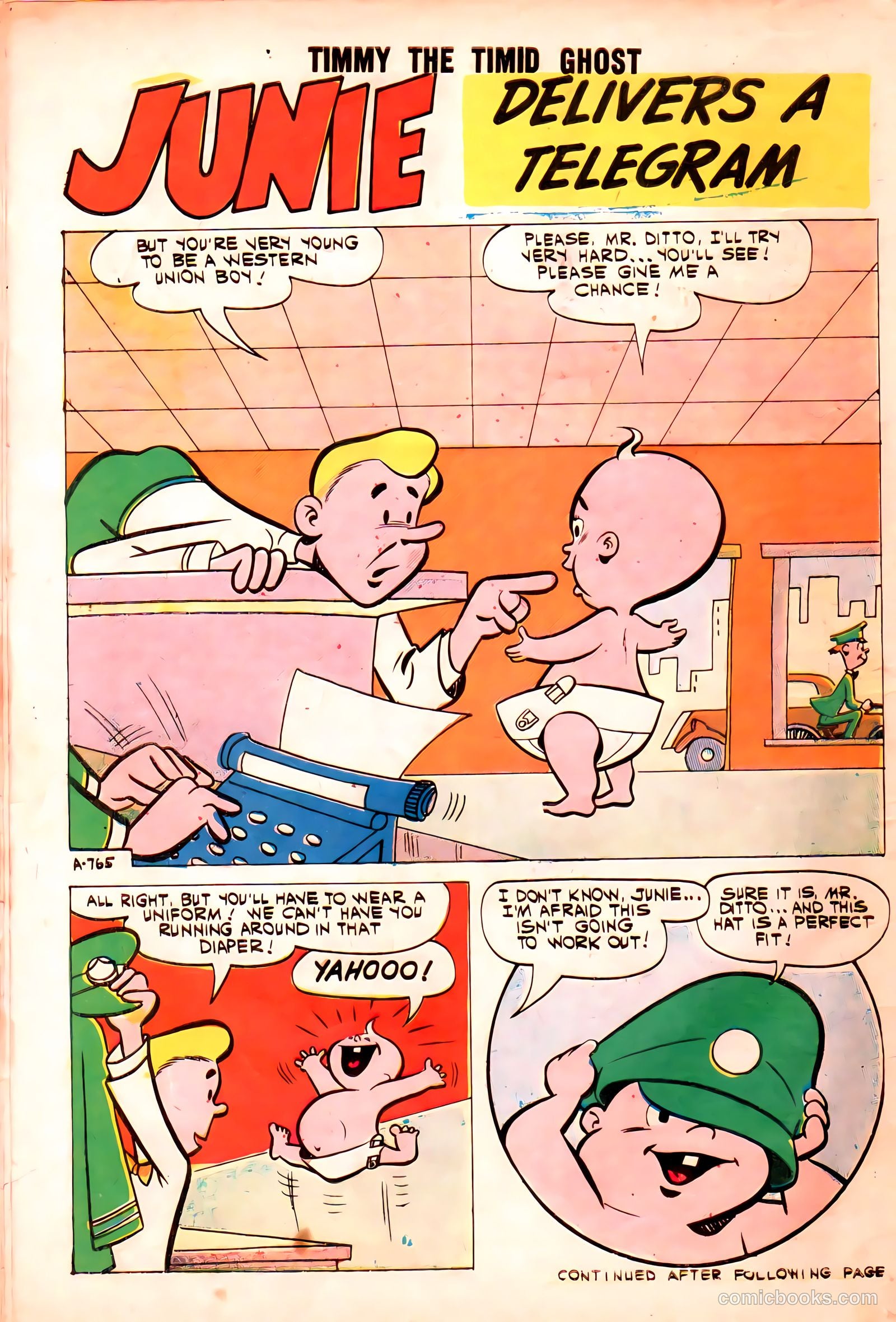 Timmy the Timid Ghost #29 (1961) — page 30