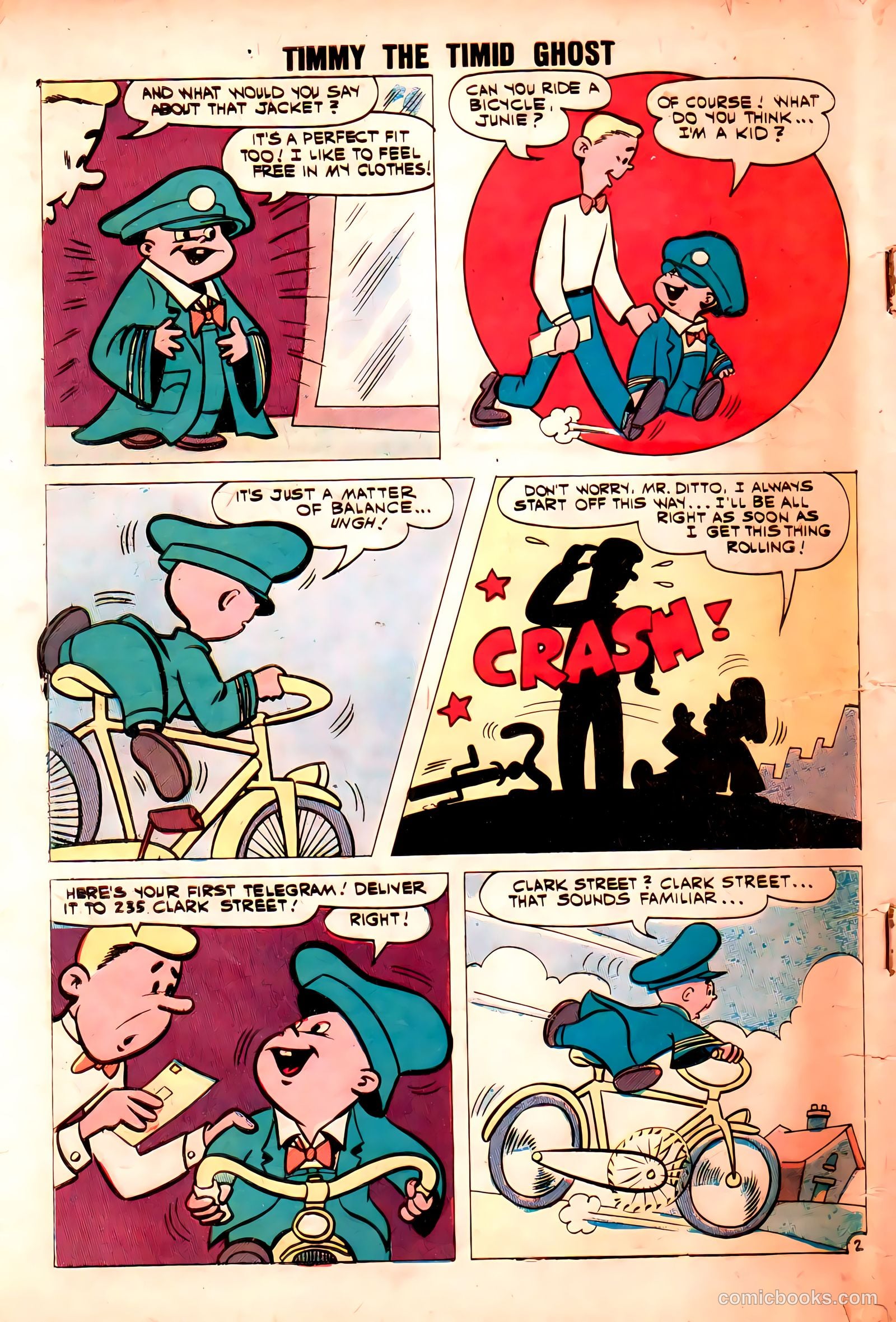 Timmy the Timid Ghost #29 (1961) — page 32