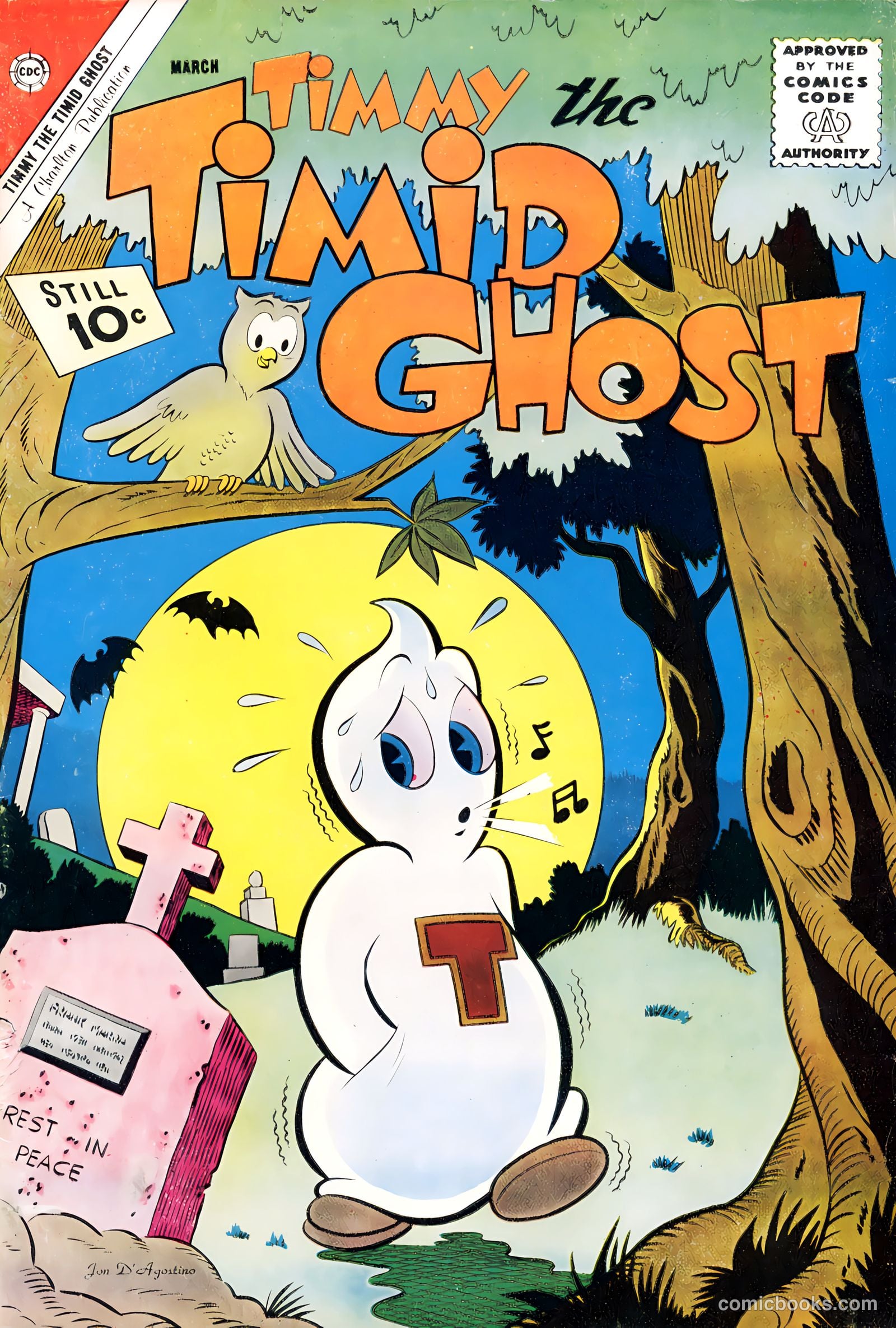 Timmy the Timid Ghost #31 (1967) — page 1