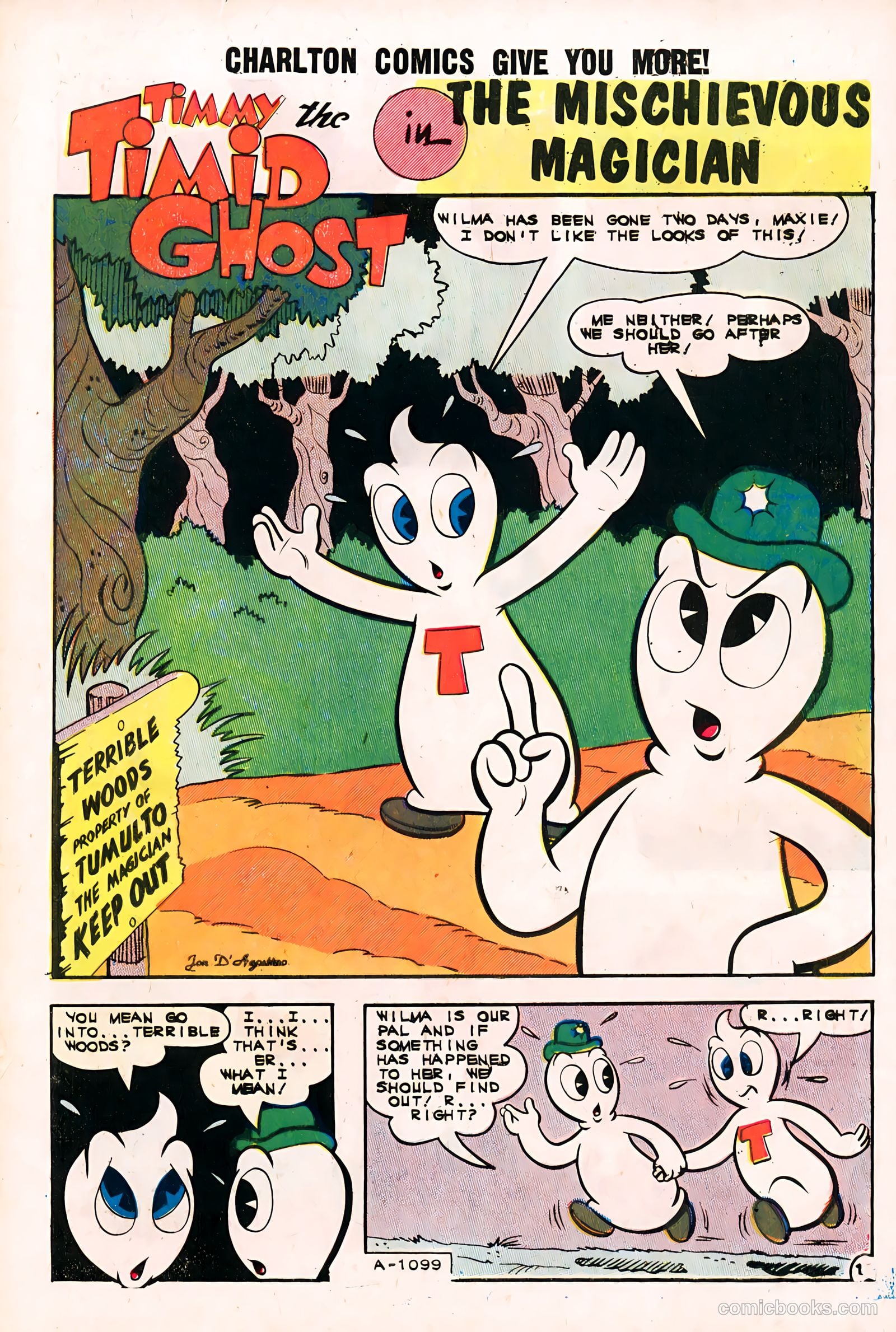Timmy the Timid Ghost #31 (1967) — page 3