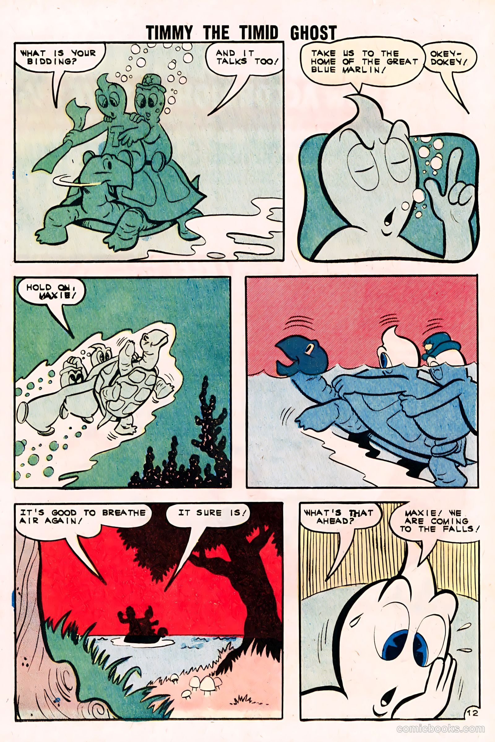 Timmy the Timid Ghost #31 (1967) — page 16