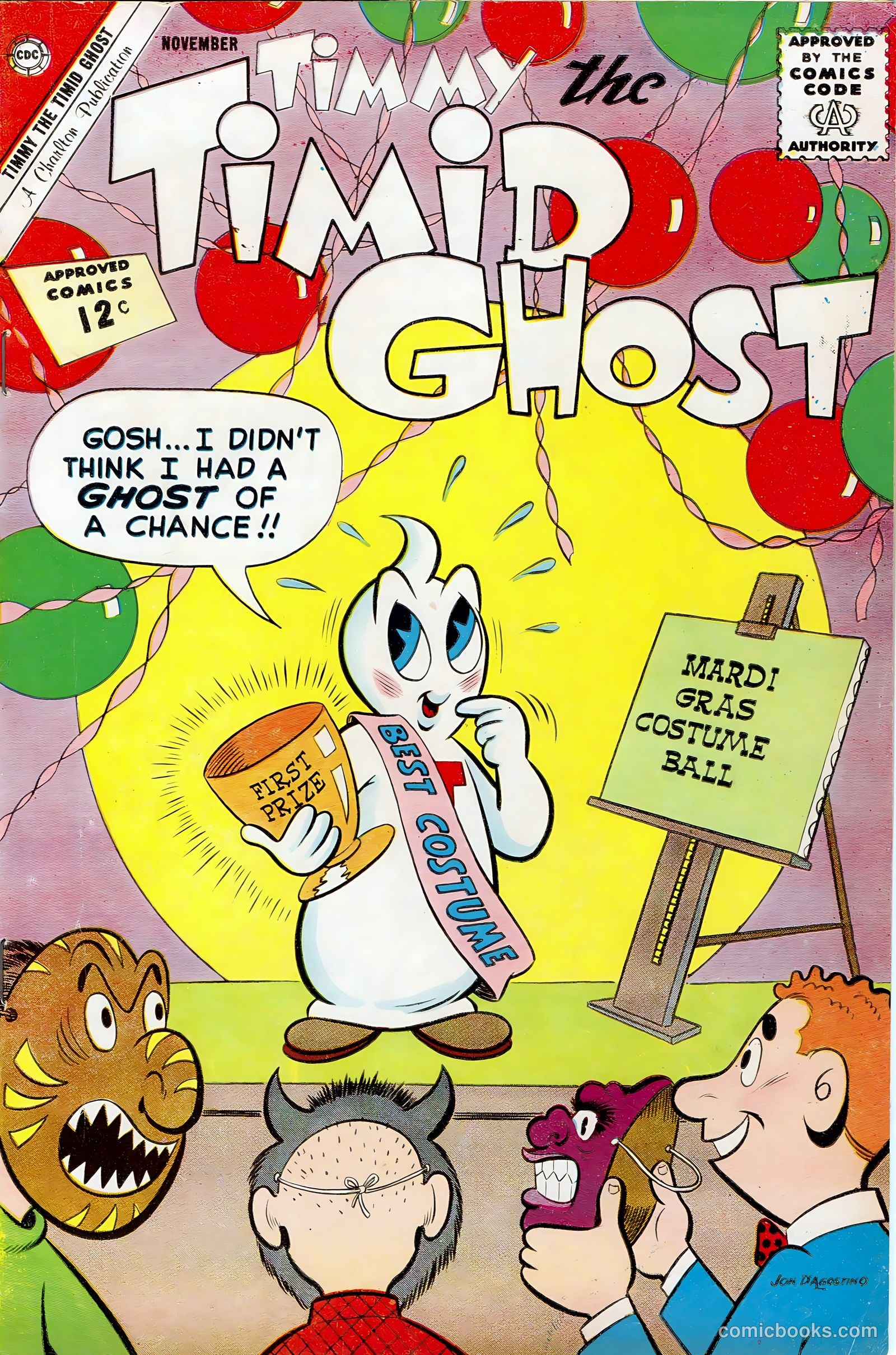 Timmy the Timid Ghost #35 (1962) — page 1 of 36