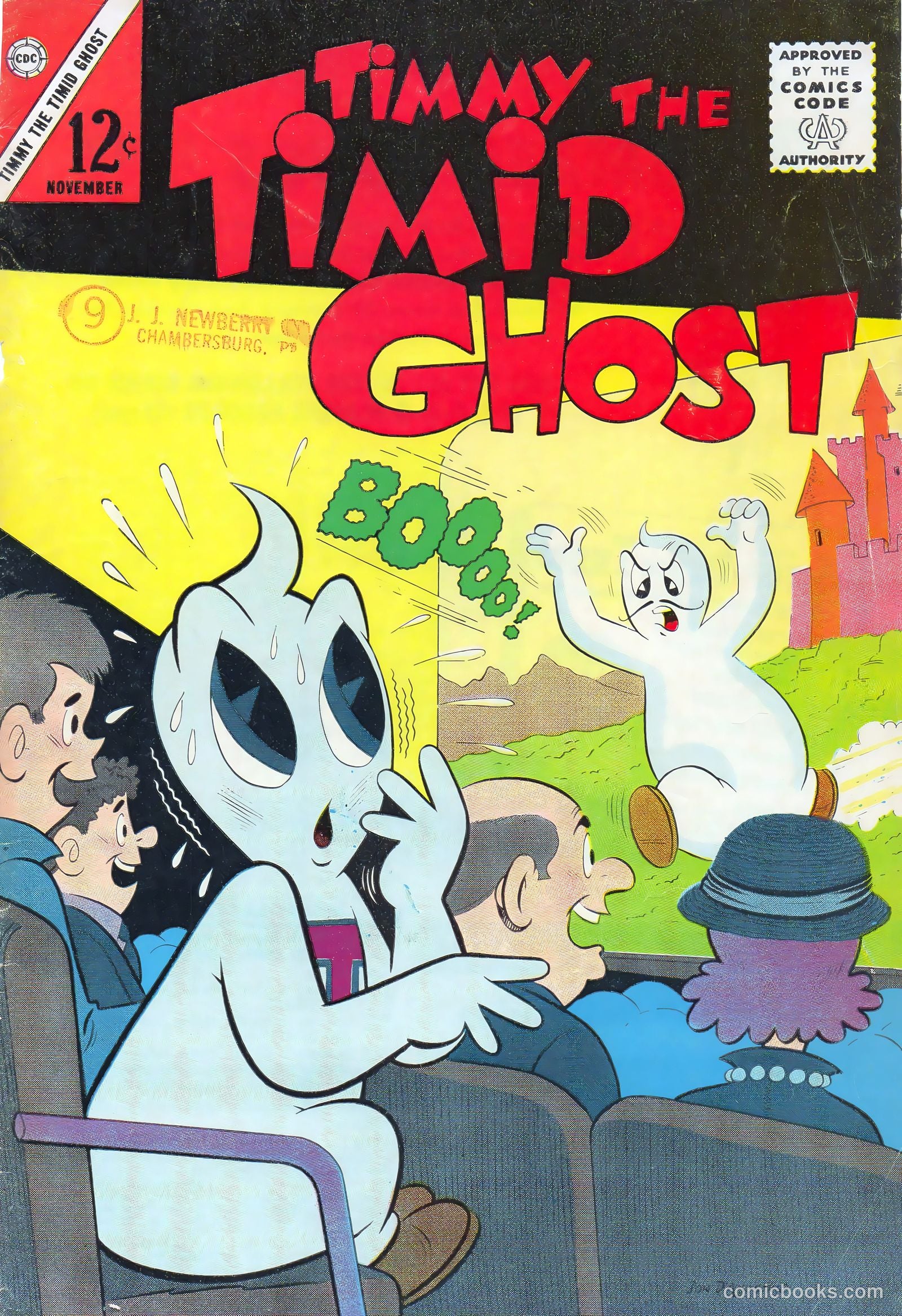 Timmy the Timid Ghost #41 cover