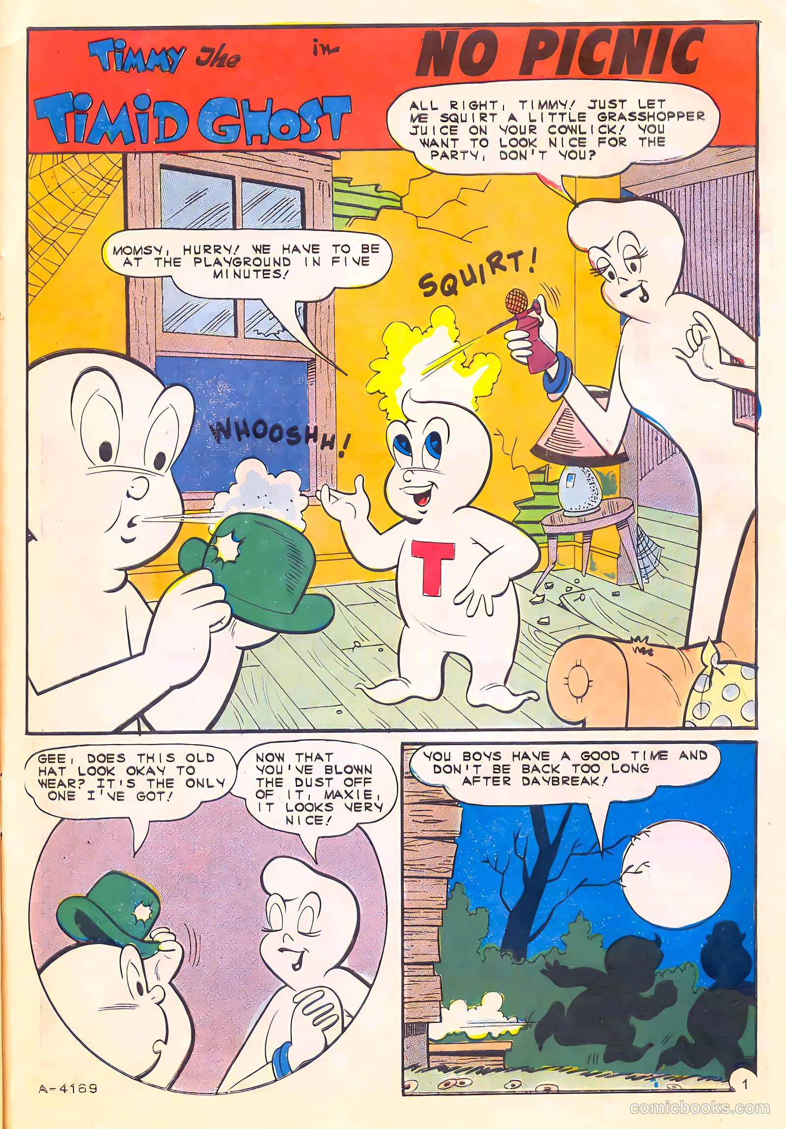 Timmy the Timid Ghost #45 (1966) — page 27