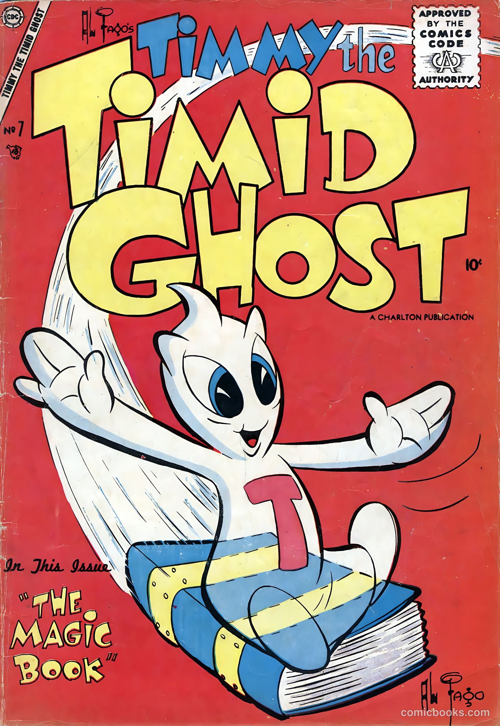 Timmy the Timid Ghost #7 (1957) — page 1 of 36