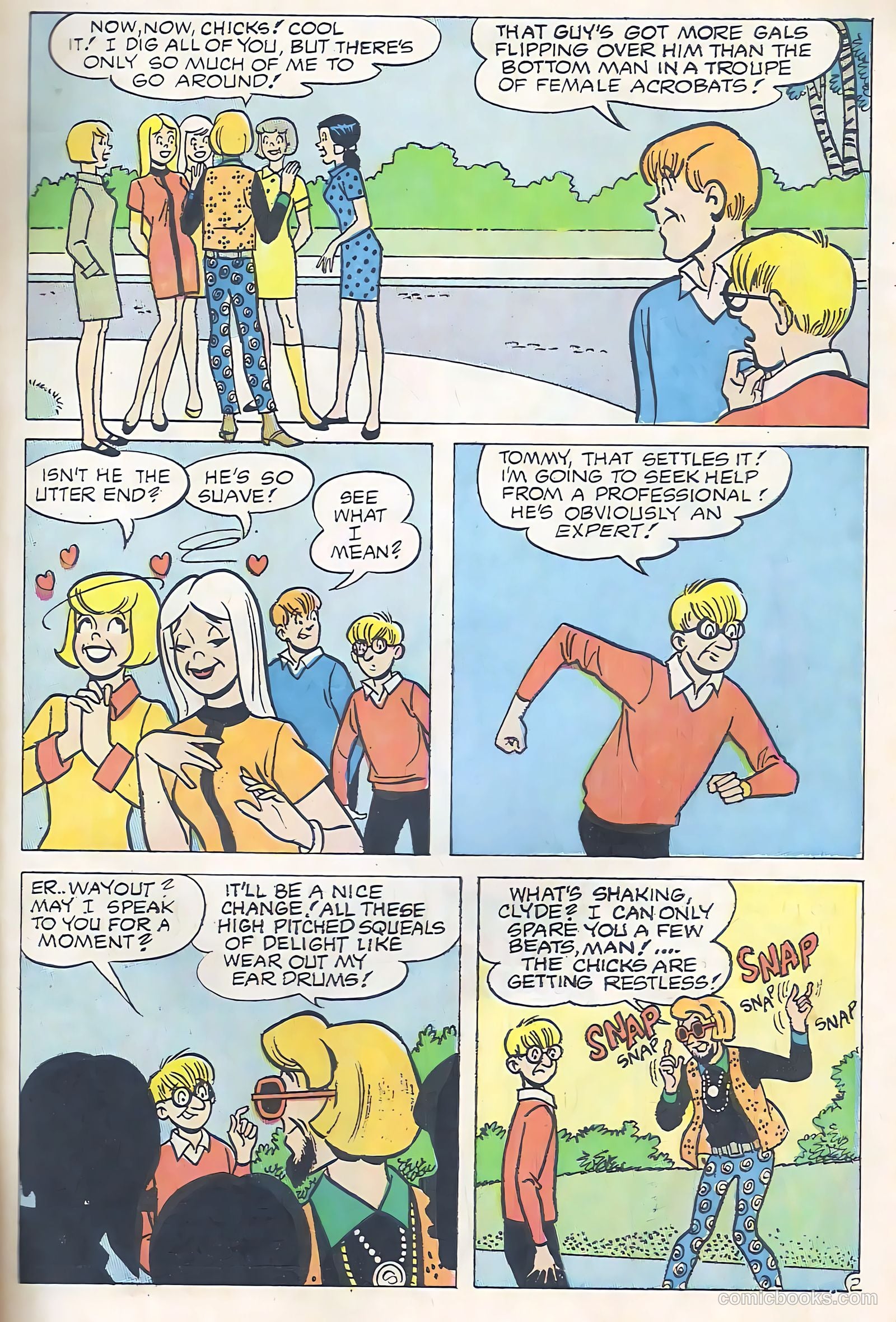 Tippy's Friend Go-Go #12 (1969) — page 13
