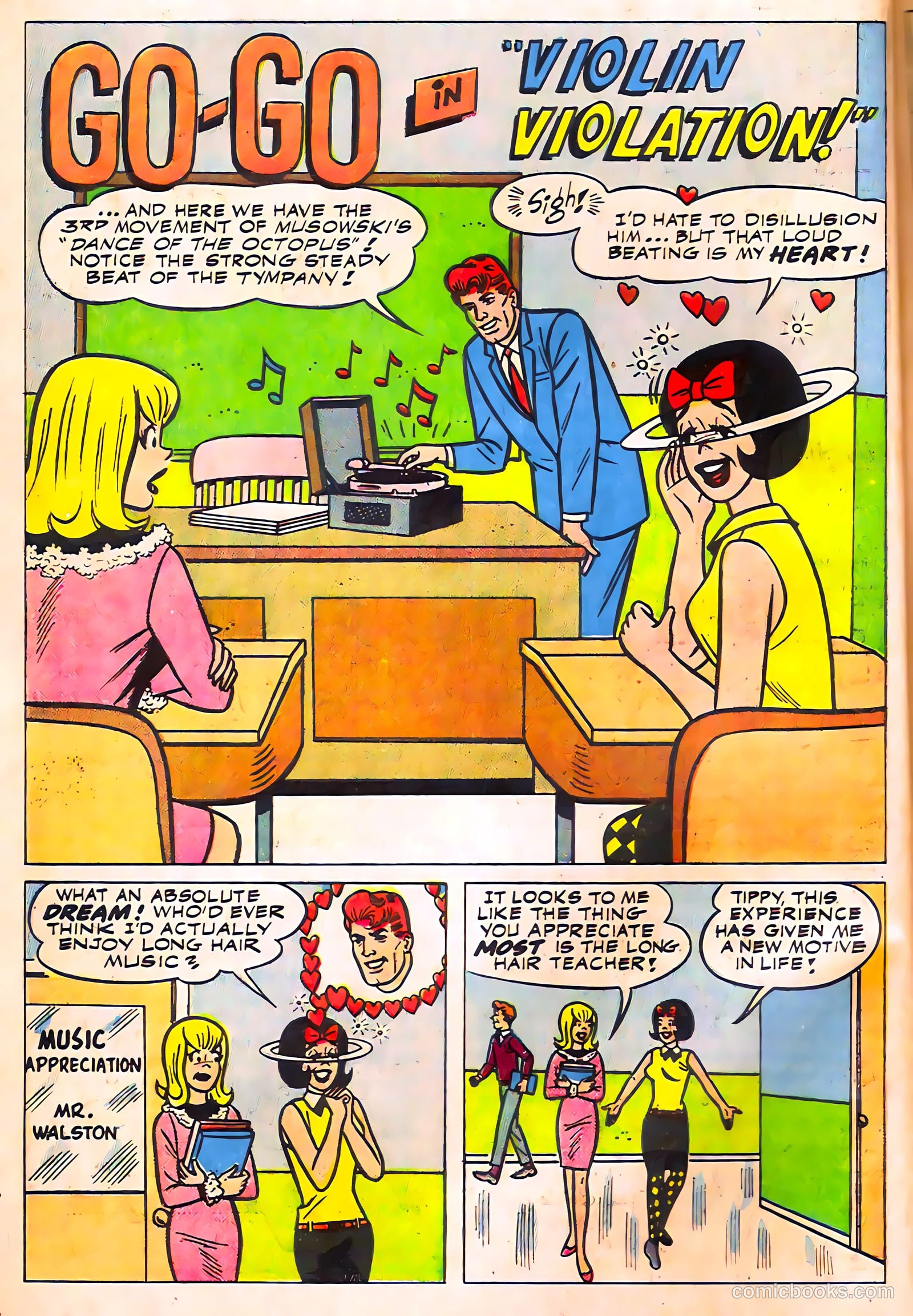 Tippy's Friends Go-Go and Animal #1 (1966) — page 16