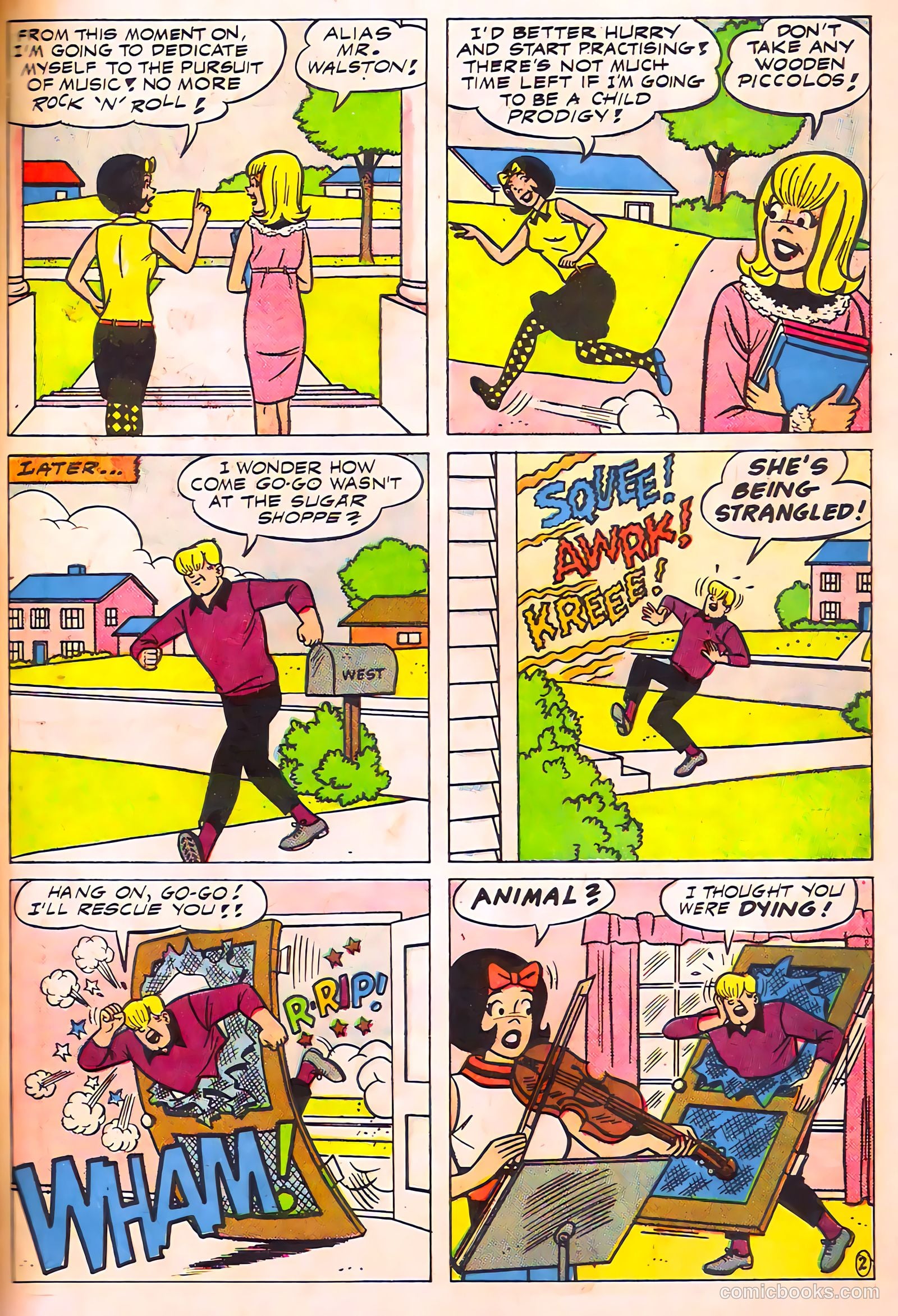 Tippy's Friends Go-Go and Animal #1 (1966) — page 17