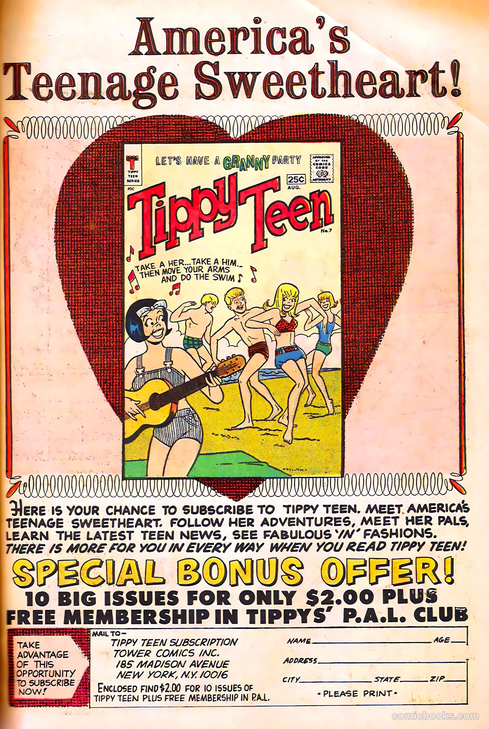 Tippy's Friends Go-Go and Animal #1 (1966) — page 22