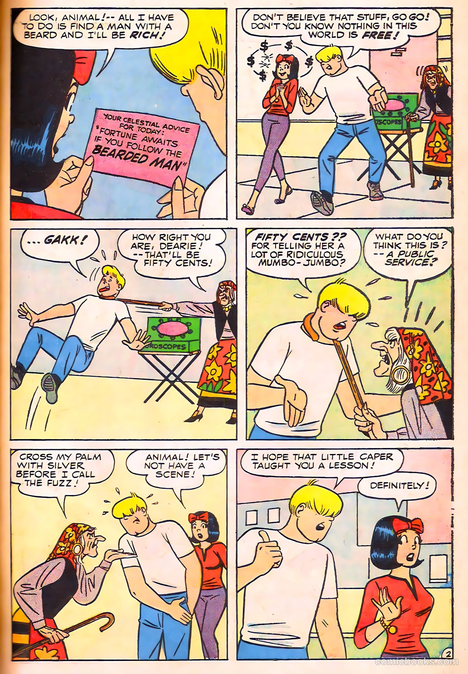 Tippy's Friends Go-Go and Animal #1 (1966) — page 24