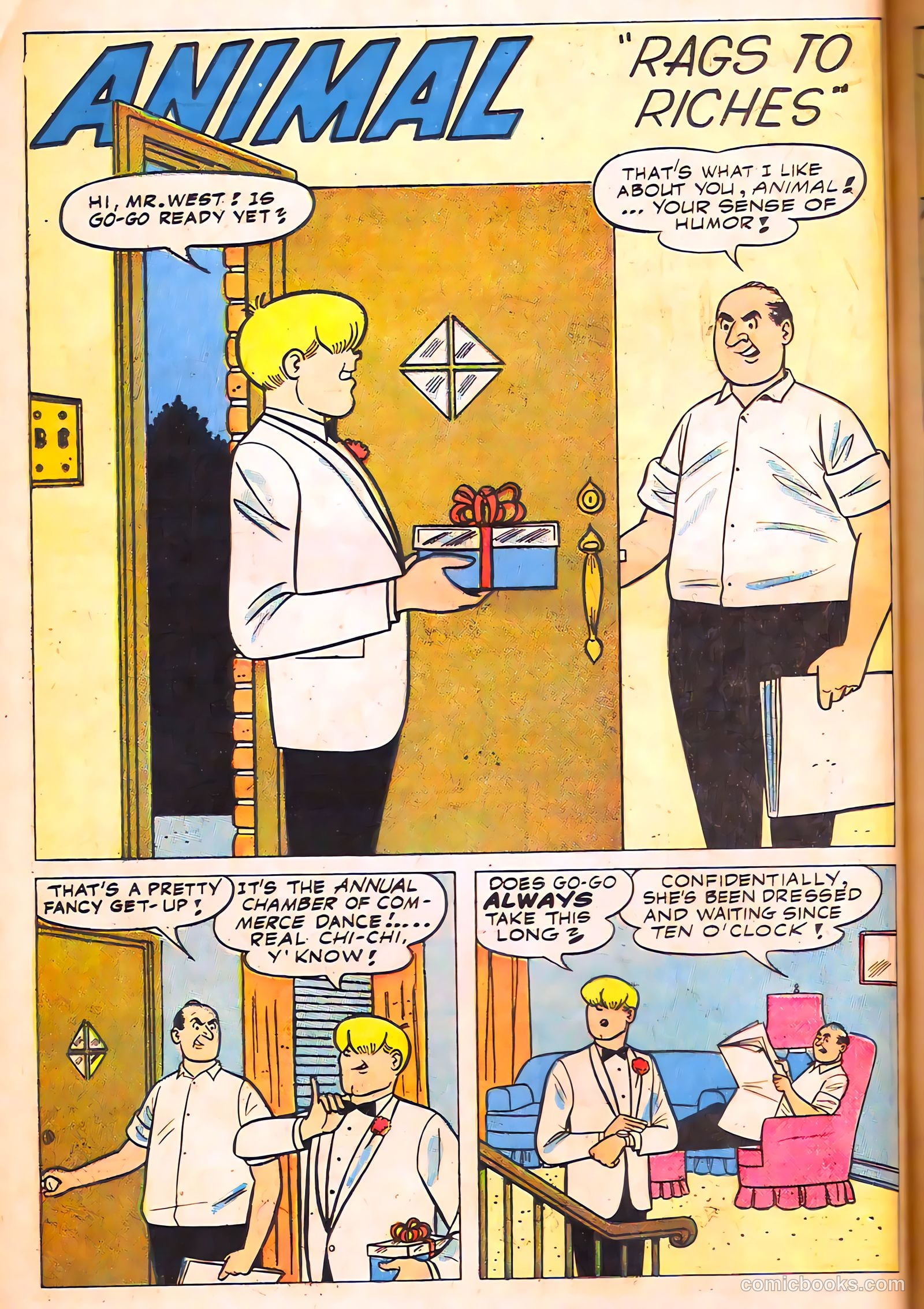 Tippy's Friends Go-Go and Animal #1 (1966) — page 30