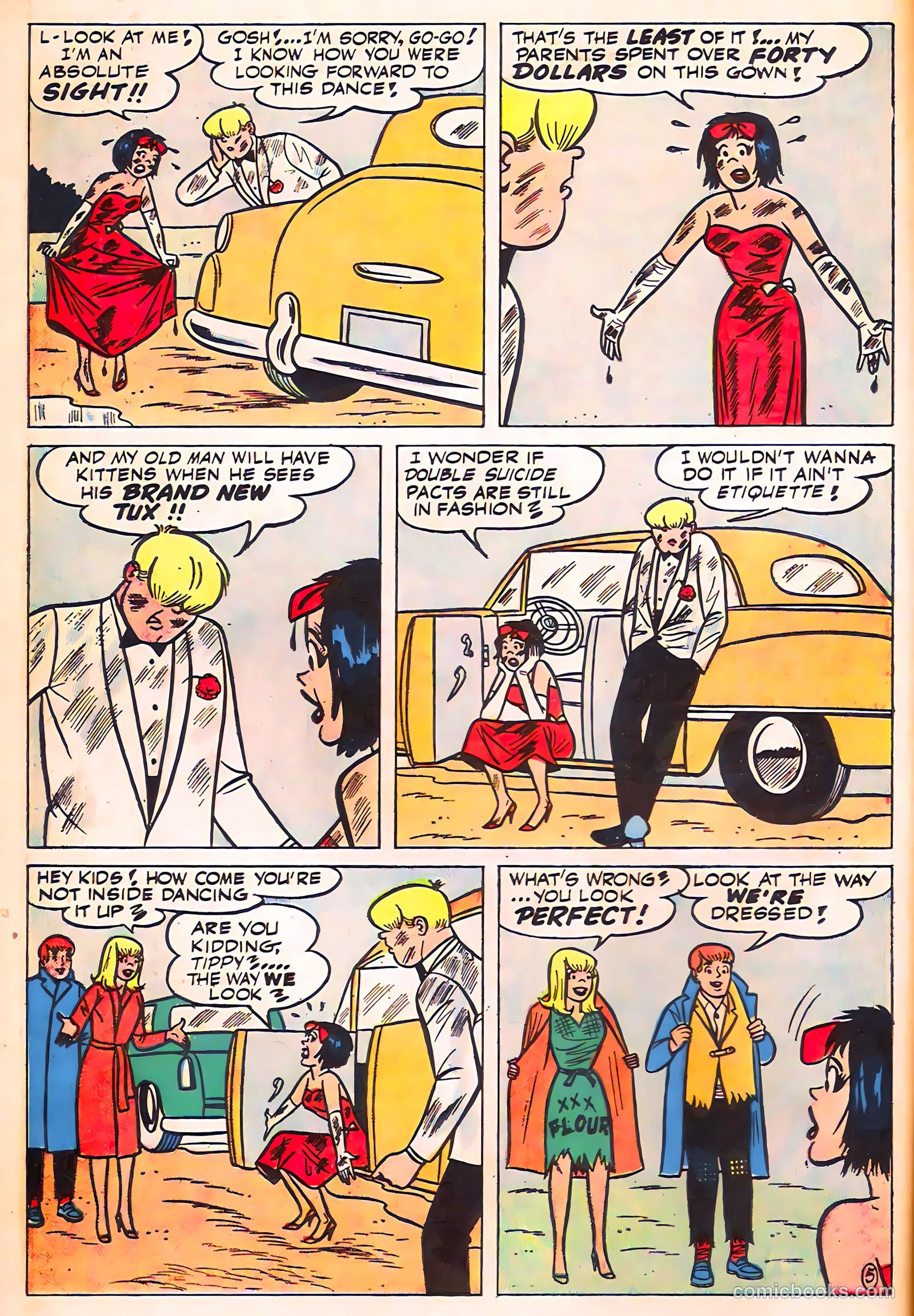 Tippy's Friends Go-Go and Animal #1 (1966) — page 34