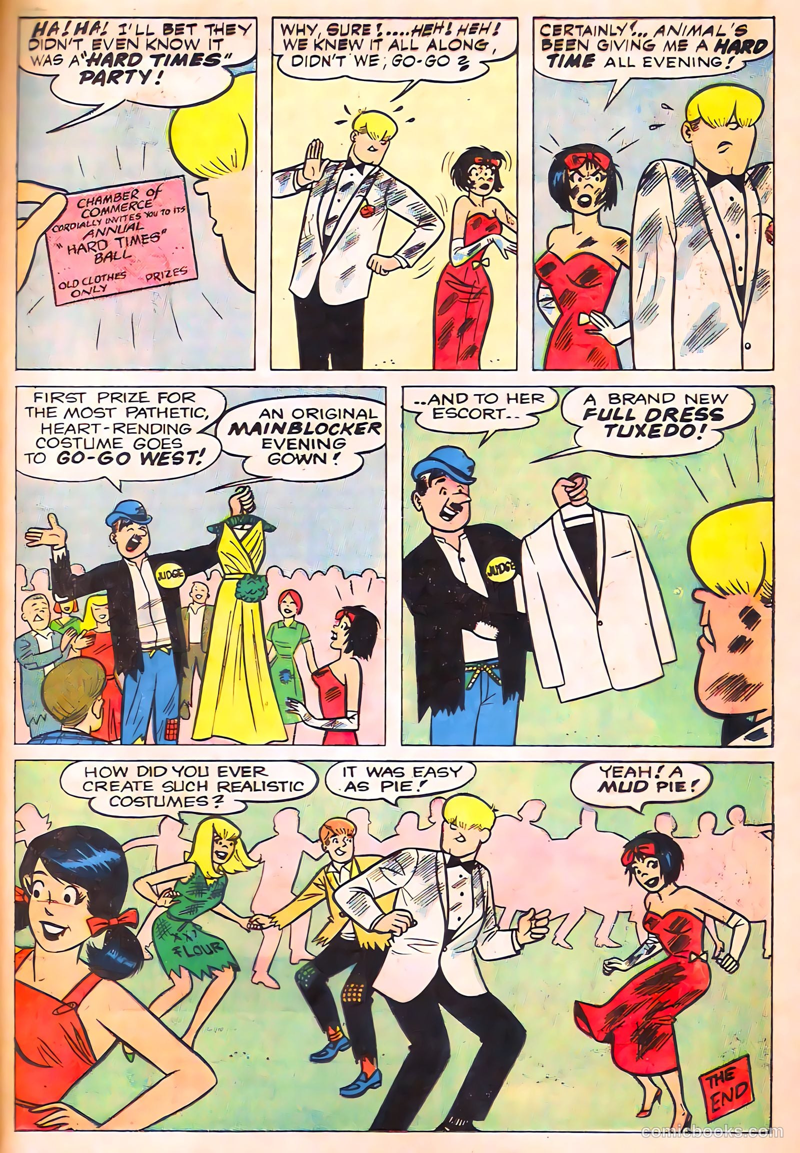 Tippy's Friends Go-Go and Animal #1 (1966) — page 35