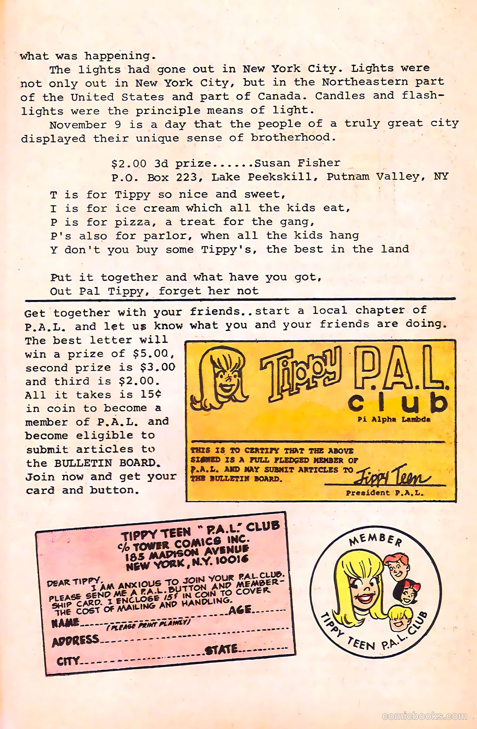 Tippy's Friends Go-Go and Animal #1 (1966) — page 38