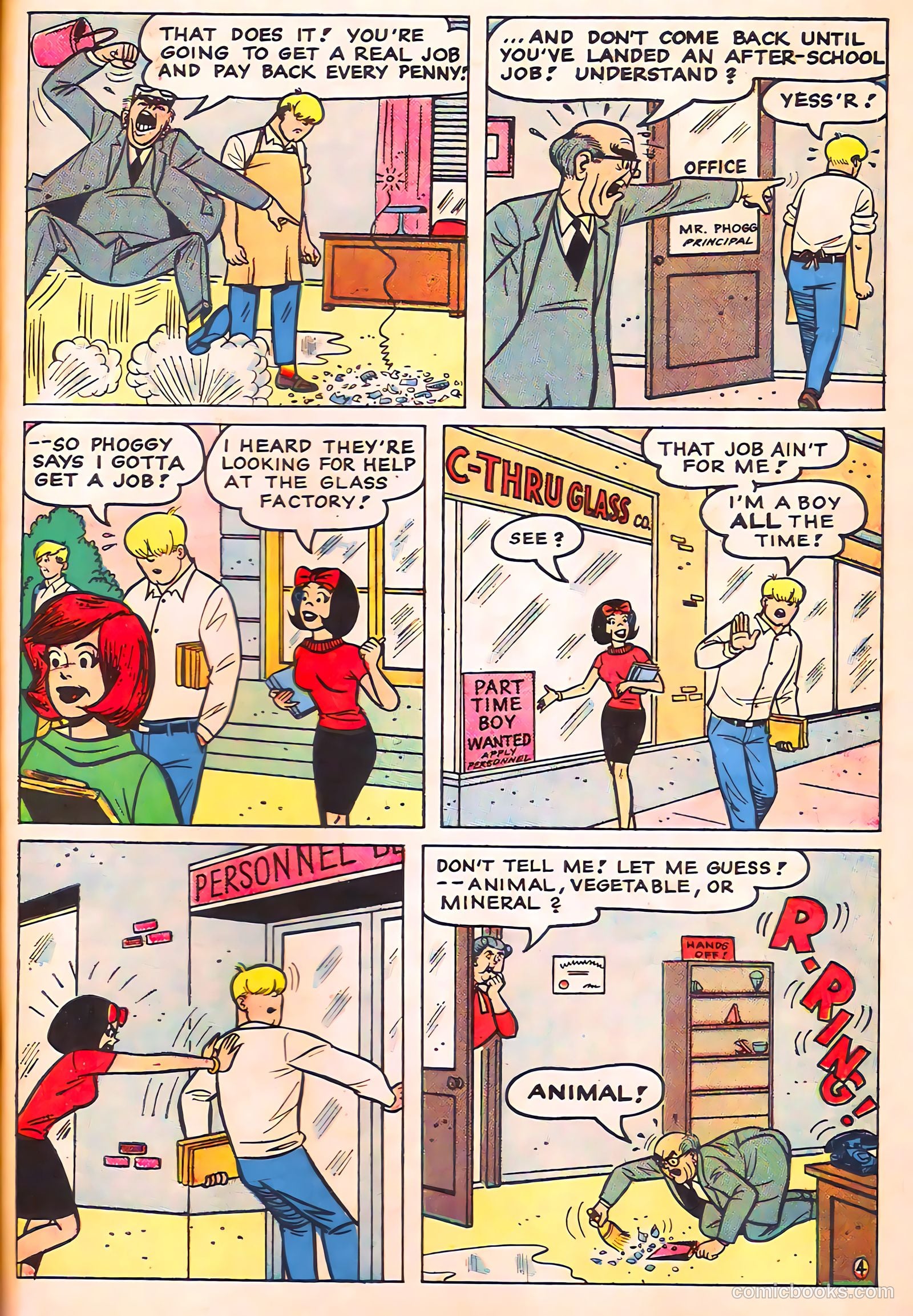 Tippy's Friends Go-Go and Animal #1 (1966) — page 44