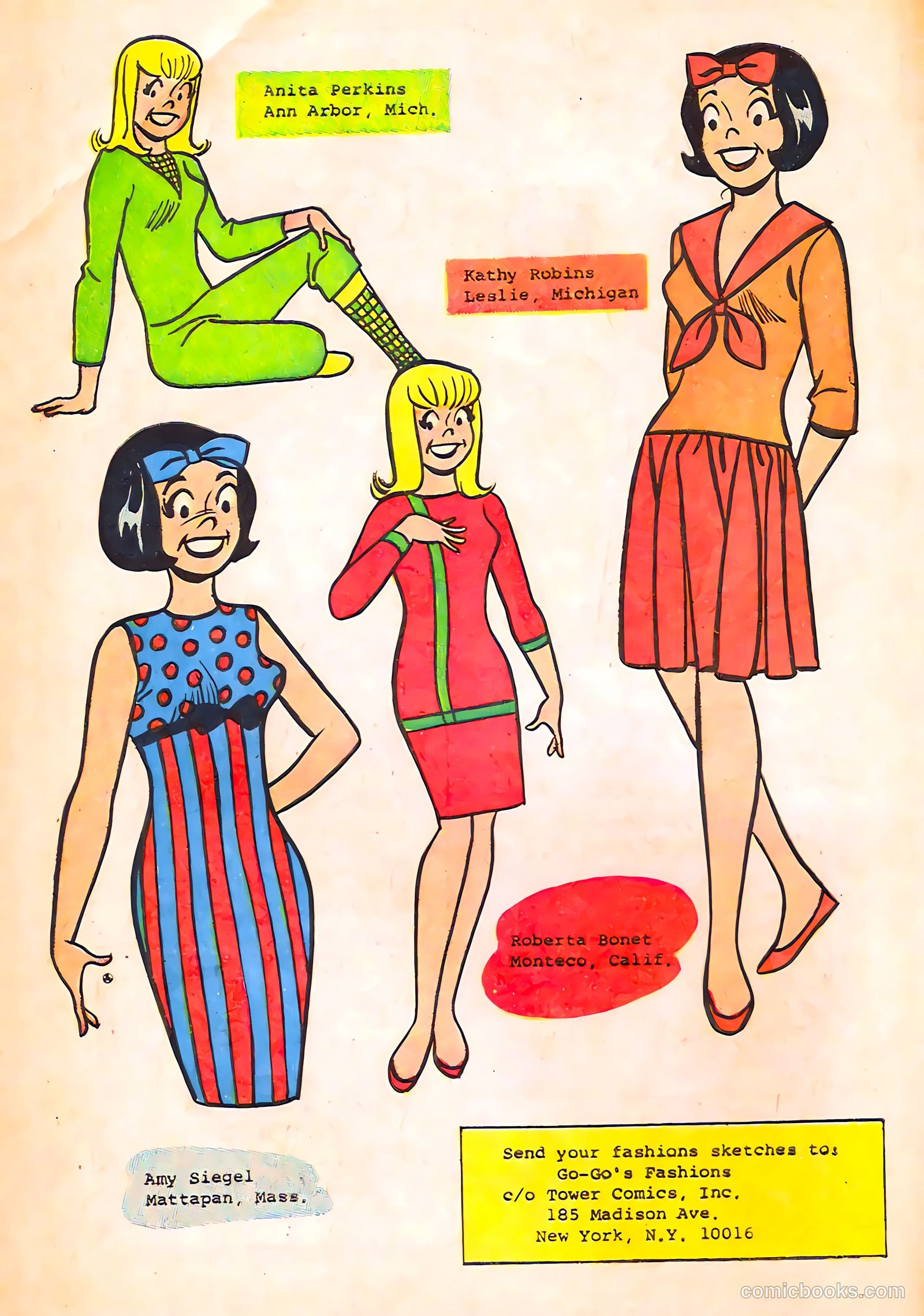 Tippy's Friends Go-Go and Animal #1 (1966) — page 54