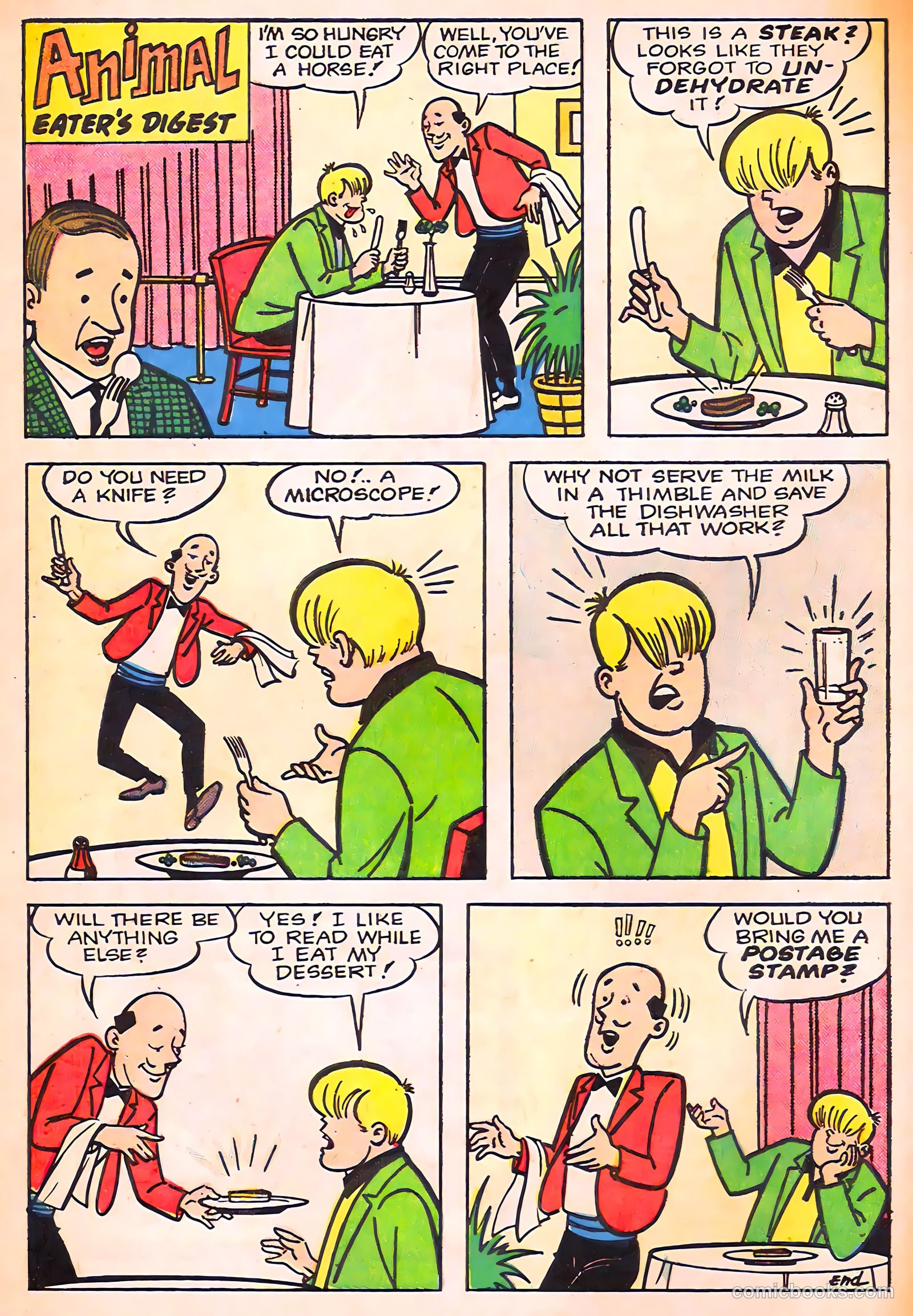 Tippy's Friends Go-Go and Animal #1 (1966) — page 56