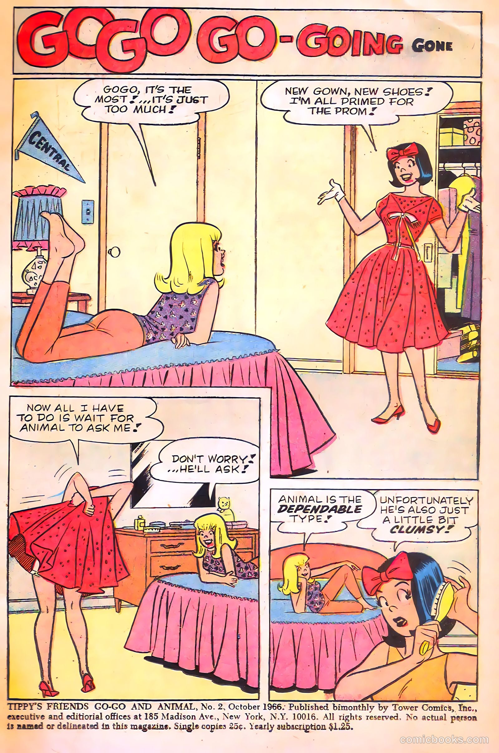 Tippy's Friends Go-Go and Animal #2 (1966) — page 2