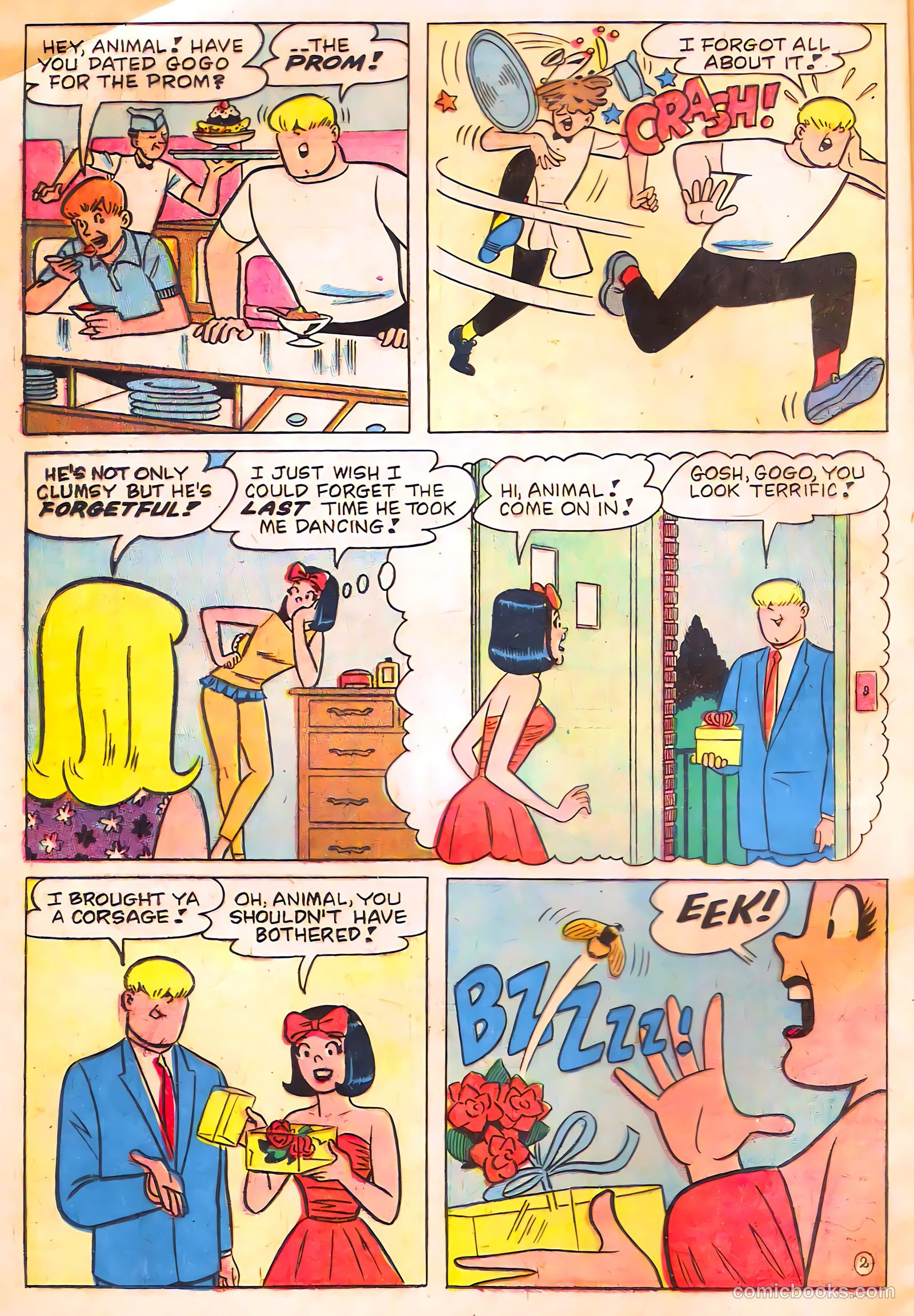 Tippy's Friends Go-Go and Animal #2 (1966) — page 3