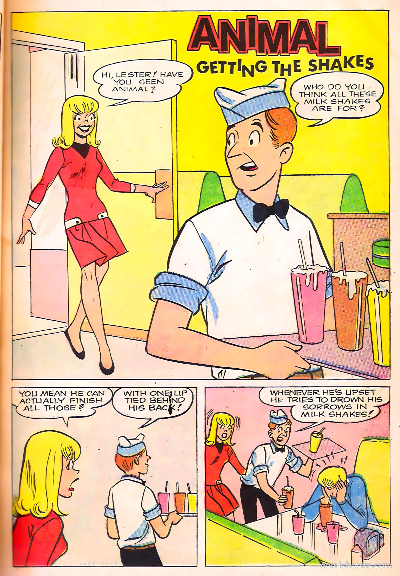 Tippy's Friends Go-Go and Animal #2 (1966) — page 11