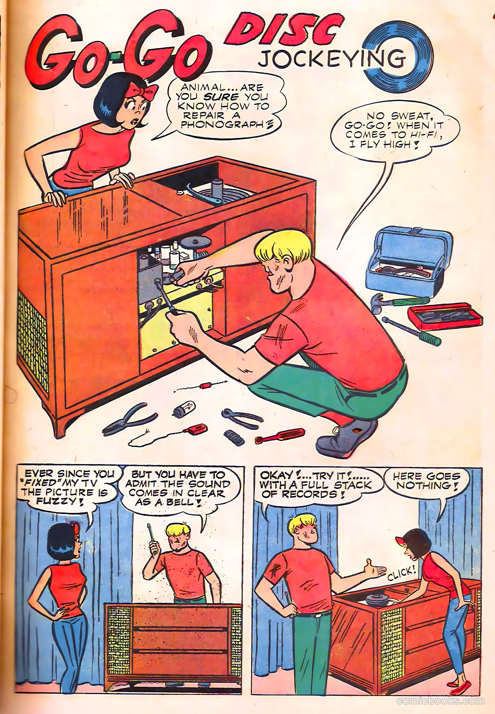 Tippy's Friends Go-Go and Animal #2 (1966) — page 15