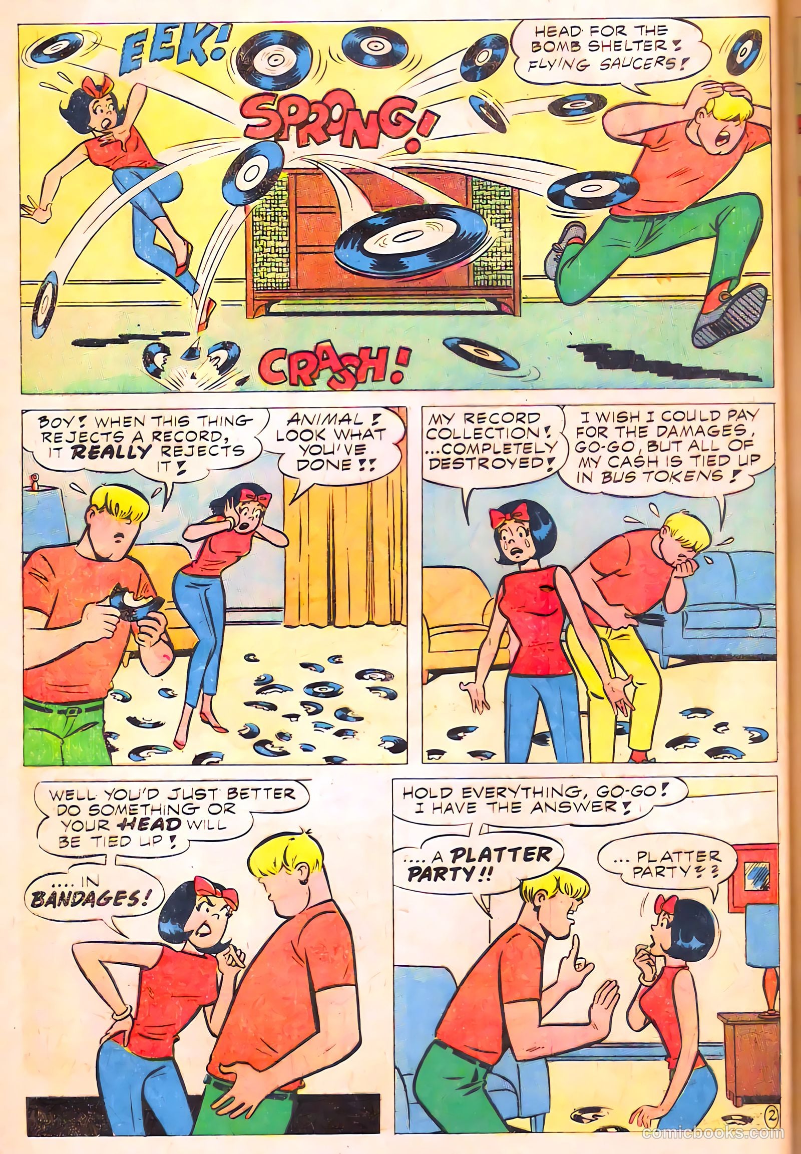 Tippy's Friends Go-Go and Animal #2 (1966) — page 16