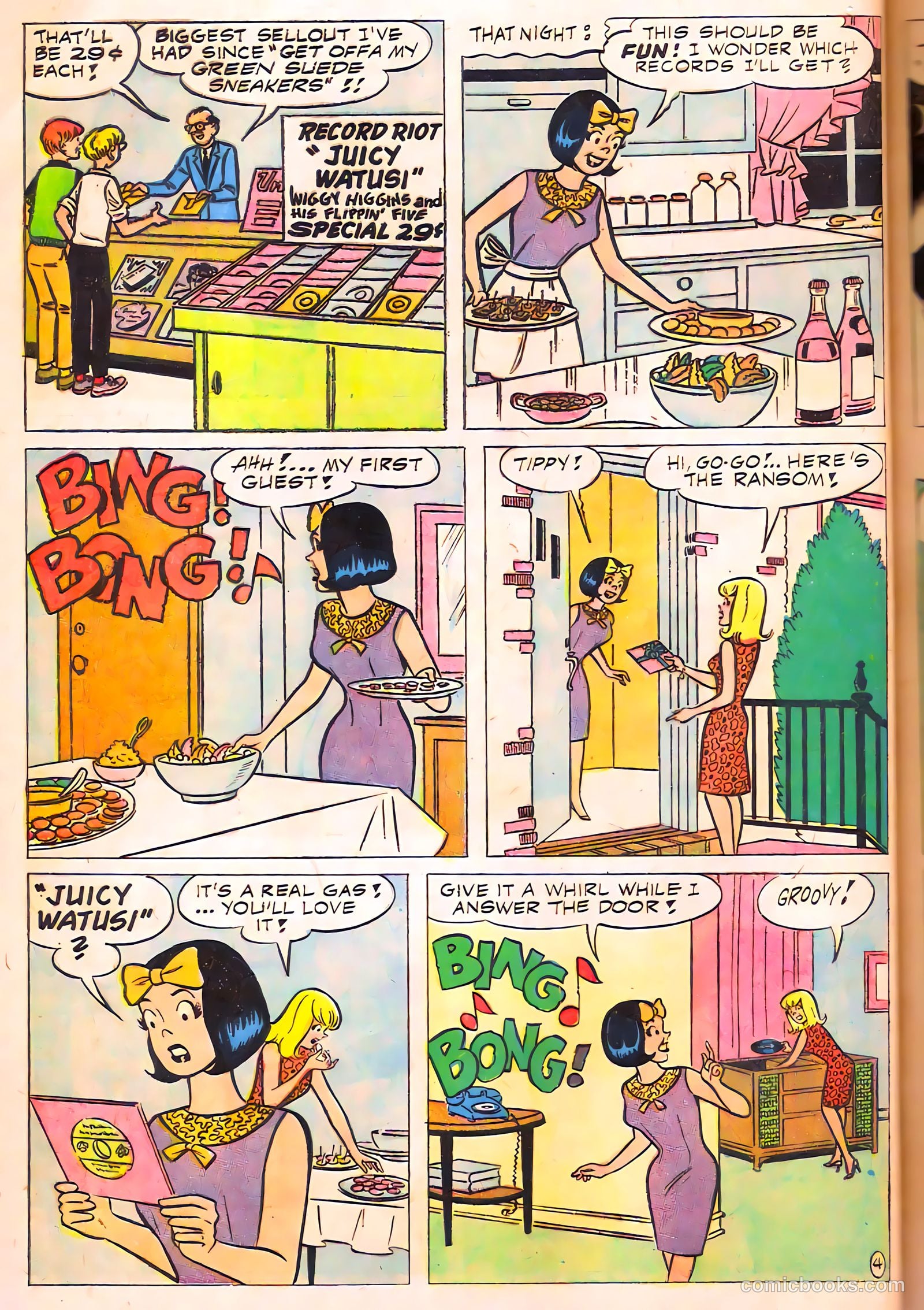 Tippy's Friends Go-Go and Animal #2 (1966) — page 18