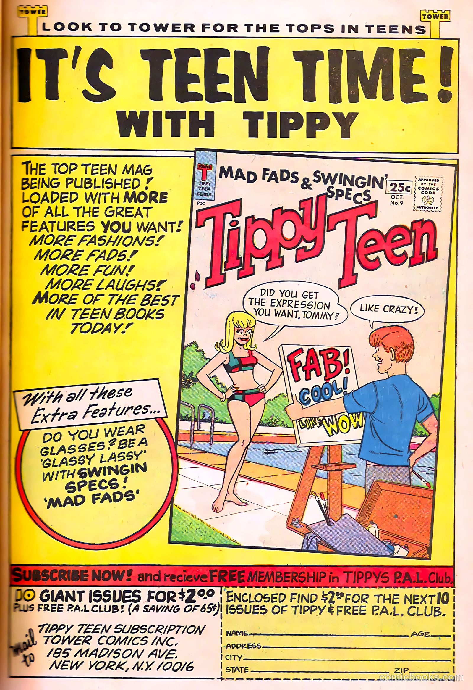 Tippy's Friends Go-Go and Animal #2 (1966) — page 22