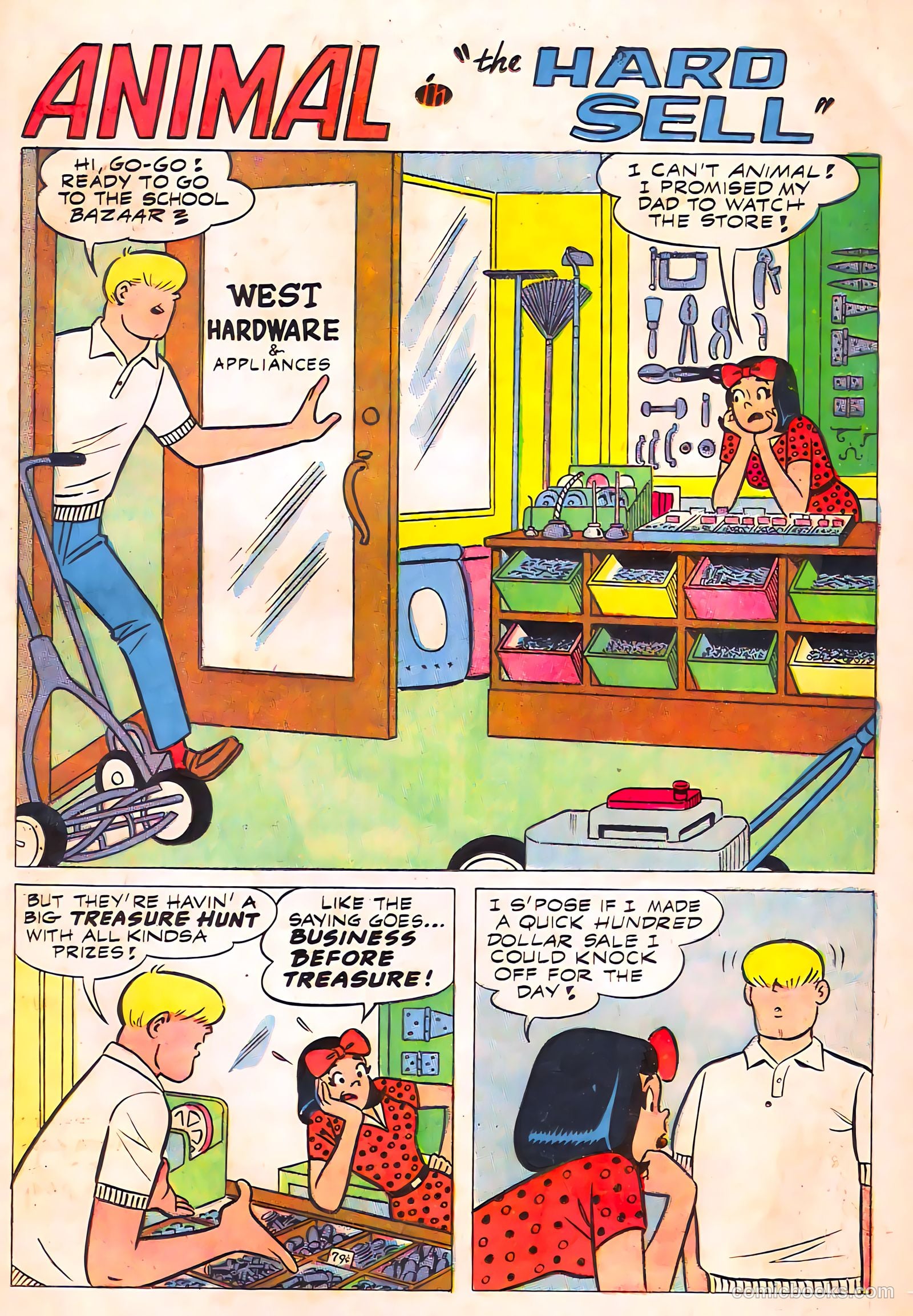 Tippy's Friends Go-Go and Animal #2 (1966) — page 34