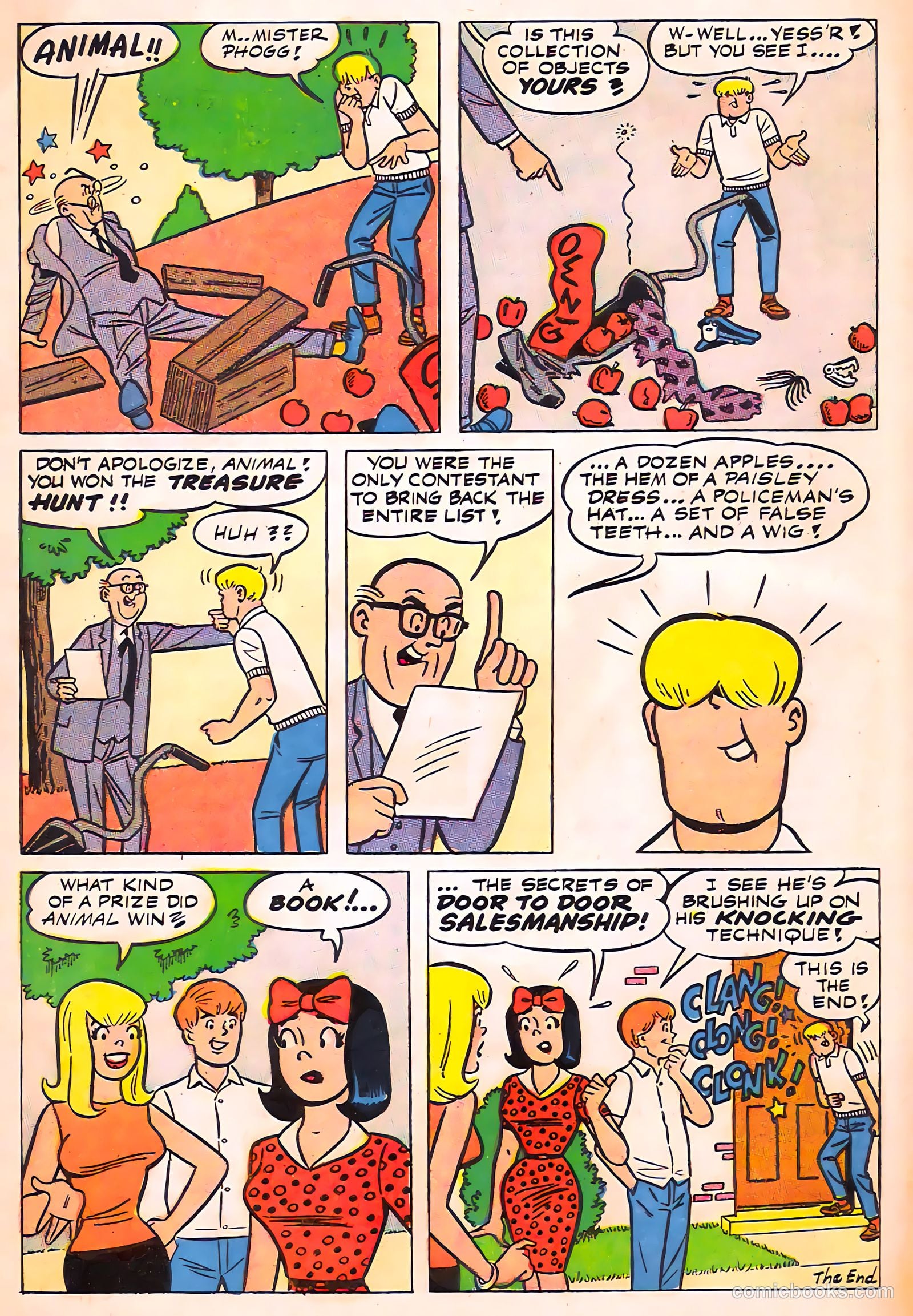 Tippy's Friends Go-Go and Animal #2 (1966) — page 40