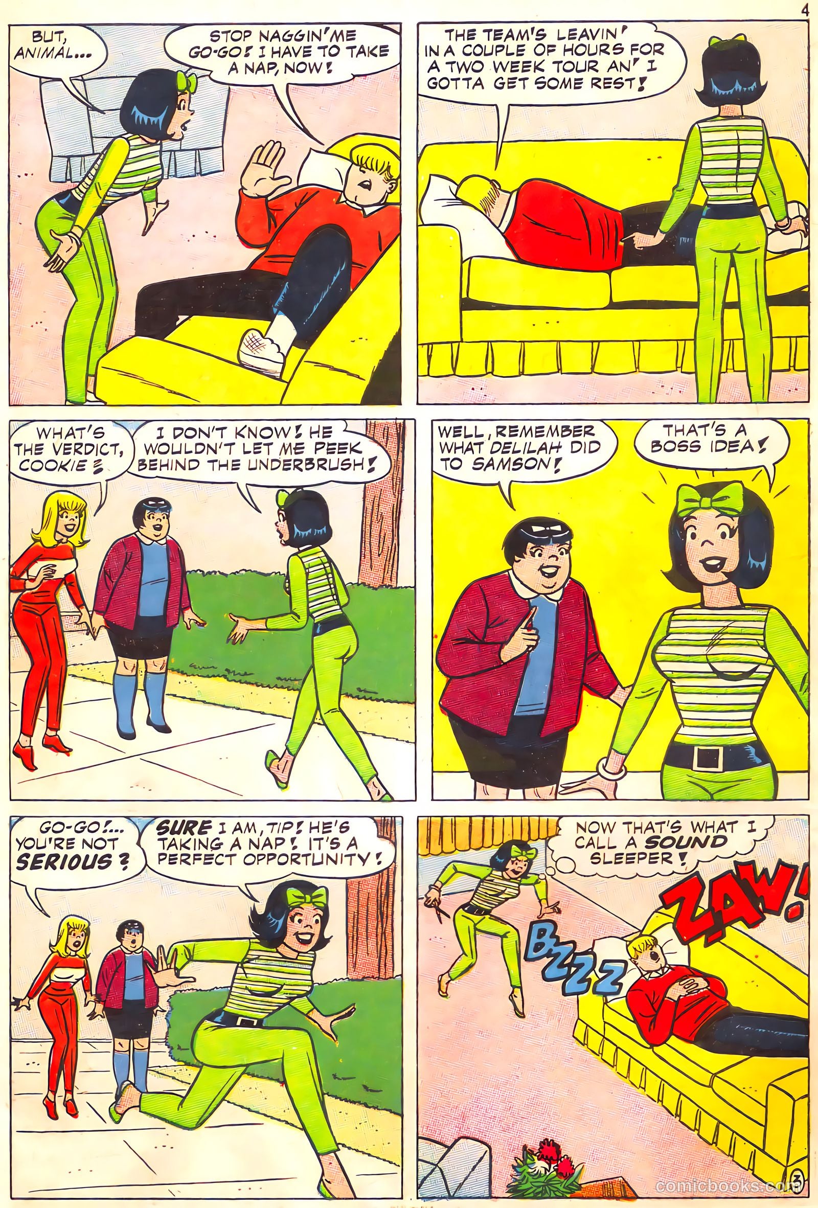 Tippy's Friends Go-Go and Animal #4 (1967) — page 6