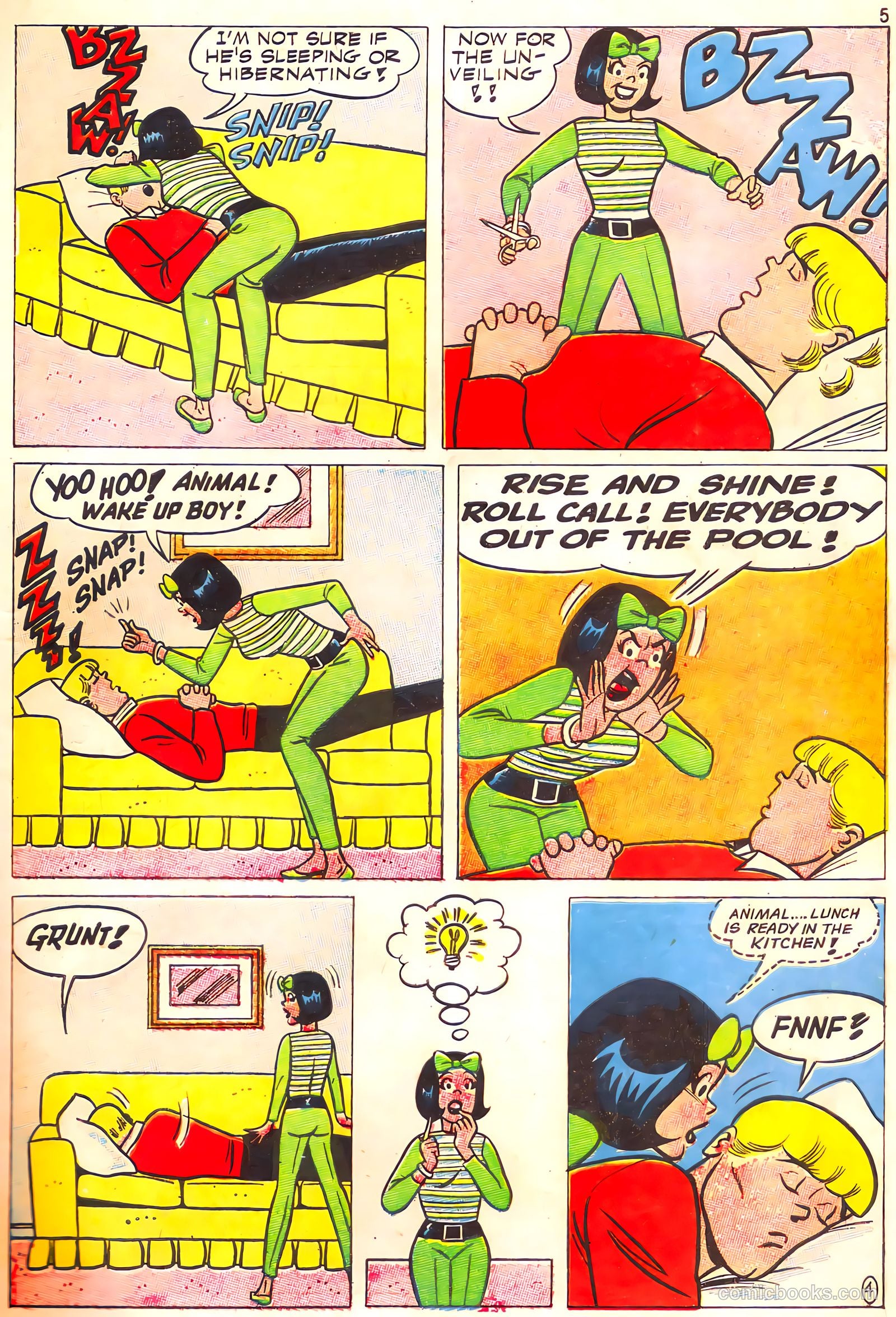 Tippy's Friends Go-Go and Animal #4 (1967) — page 7
