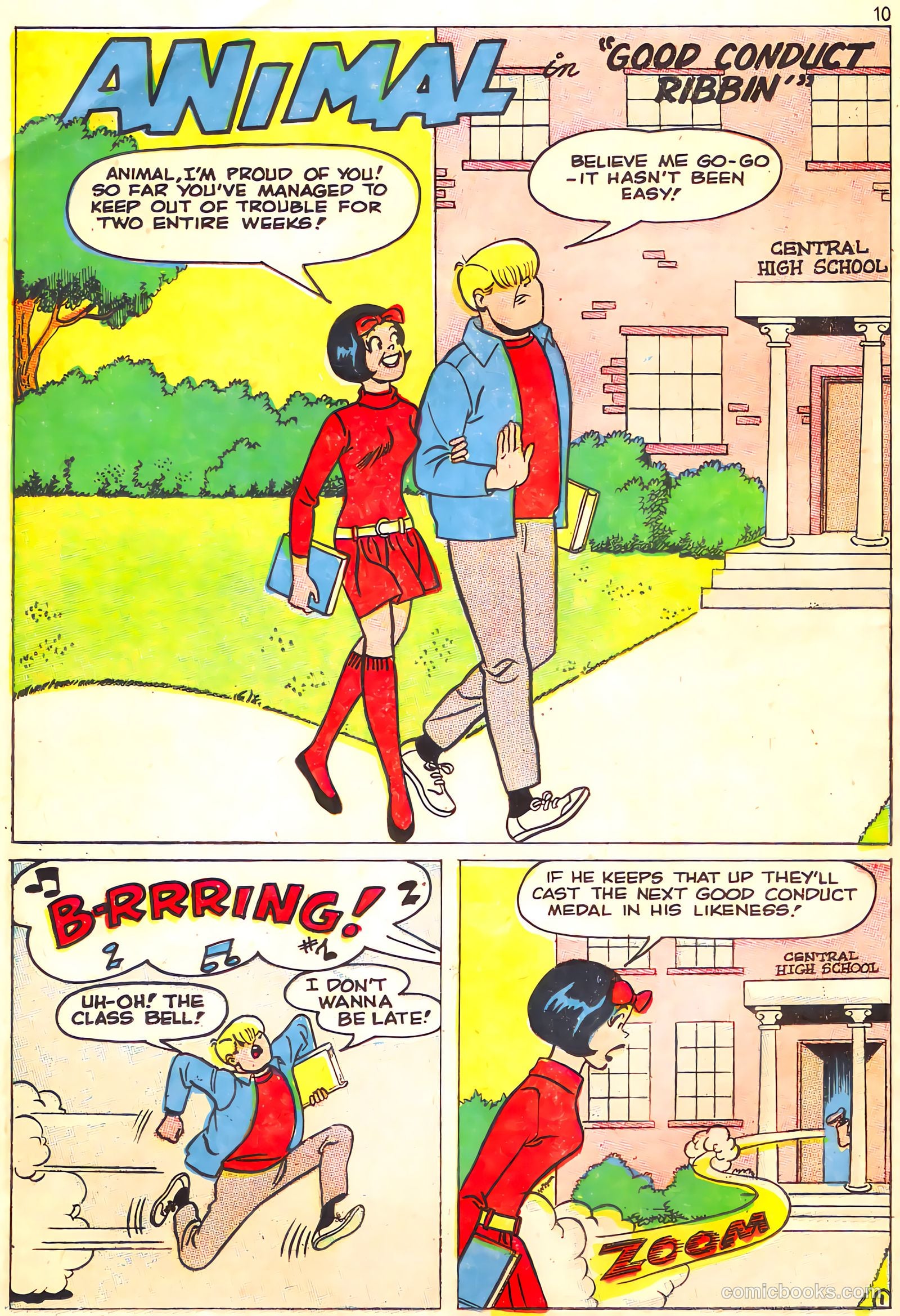Tippy's Friends Go-Go and Animal #4 (1967) — page 12