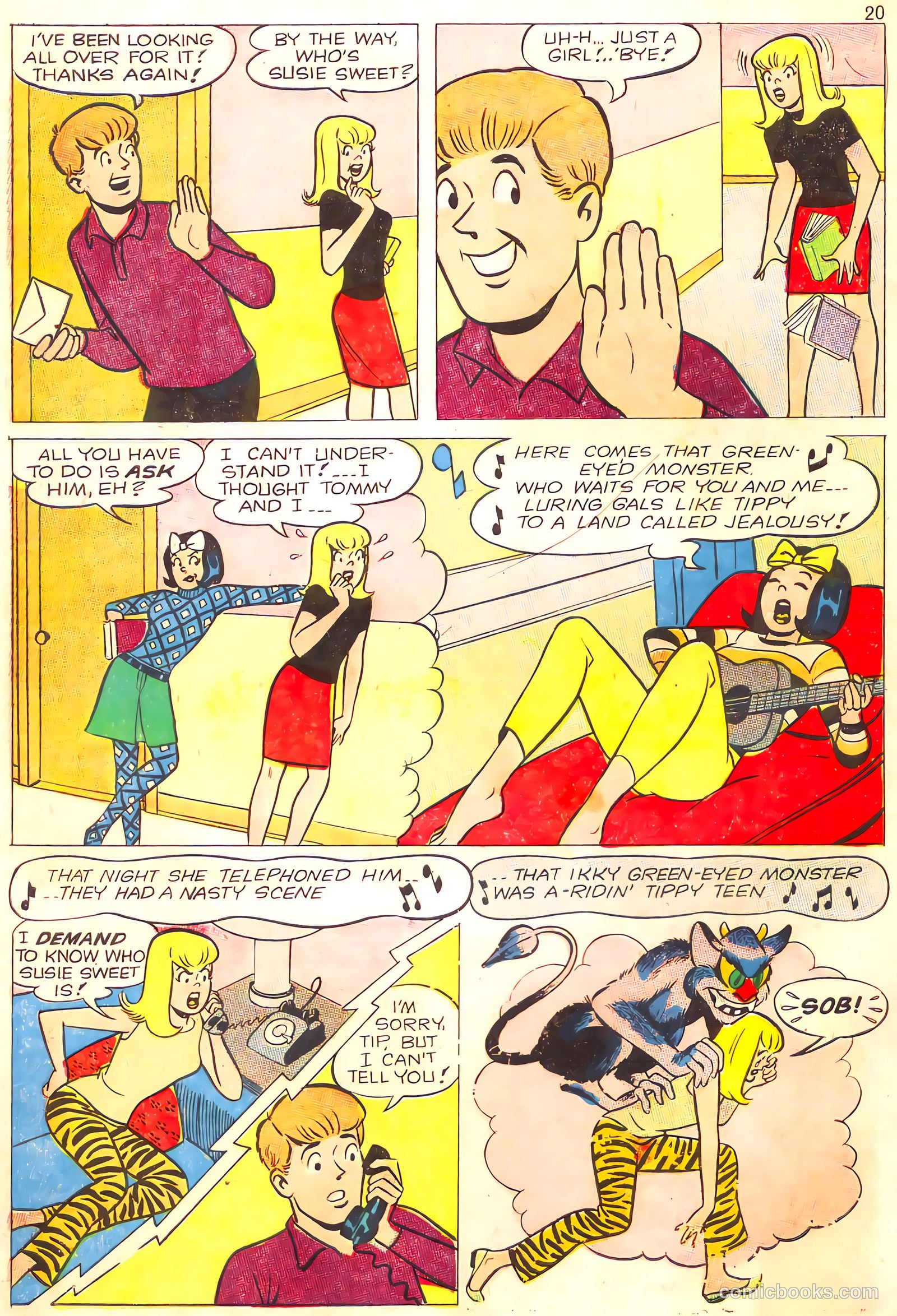 Tippy's Friends Go-Go and Animal #4 (1967) — page 22