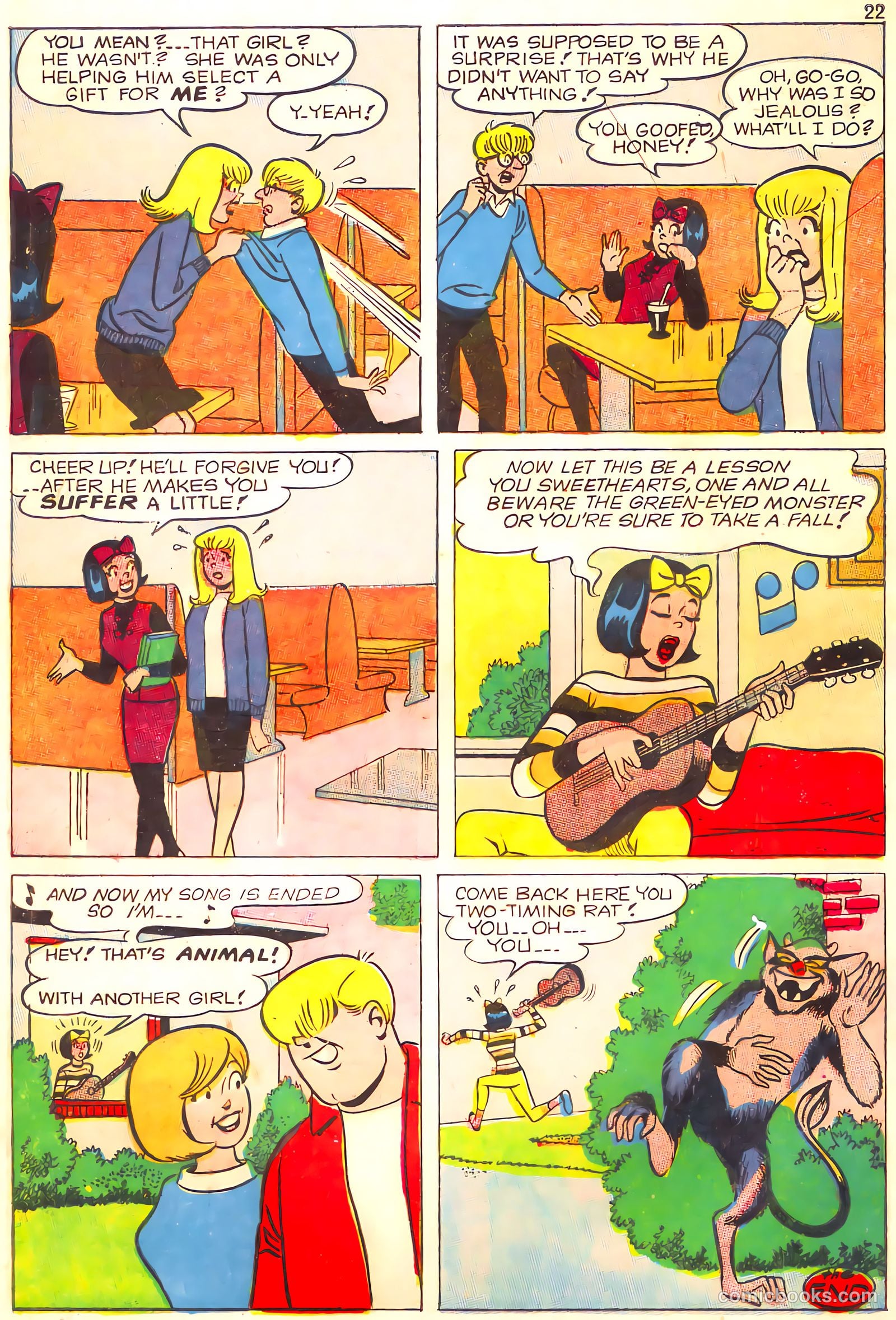 Tippy's Friends Go-Go and Animal #4 (1967) — page 24