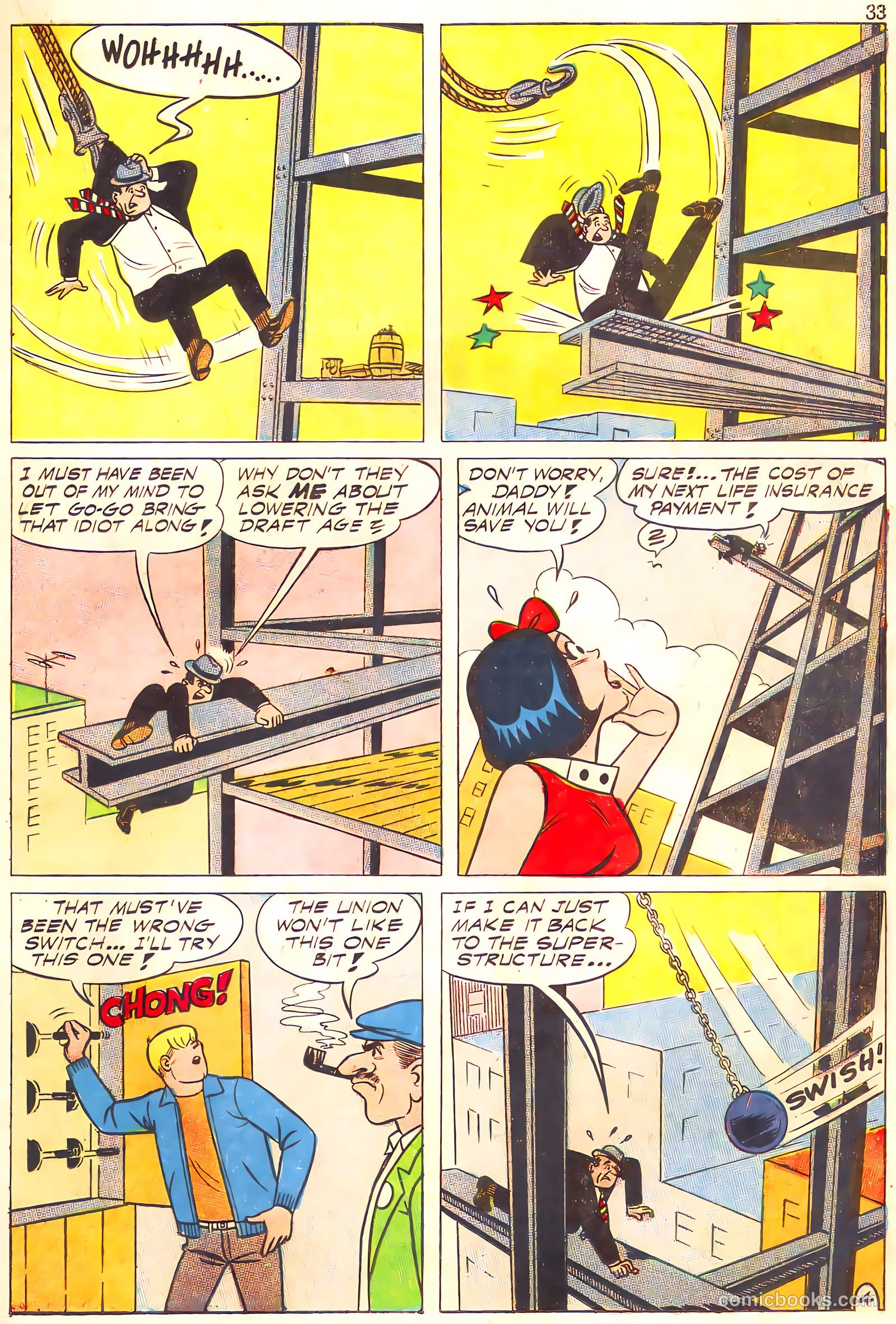 Tippy's Friends Go-Go and Animal #4 (1967) — page 35
