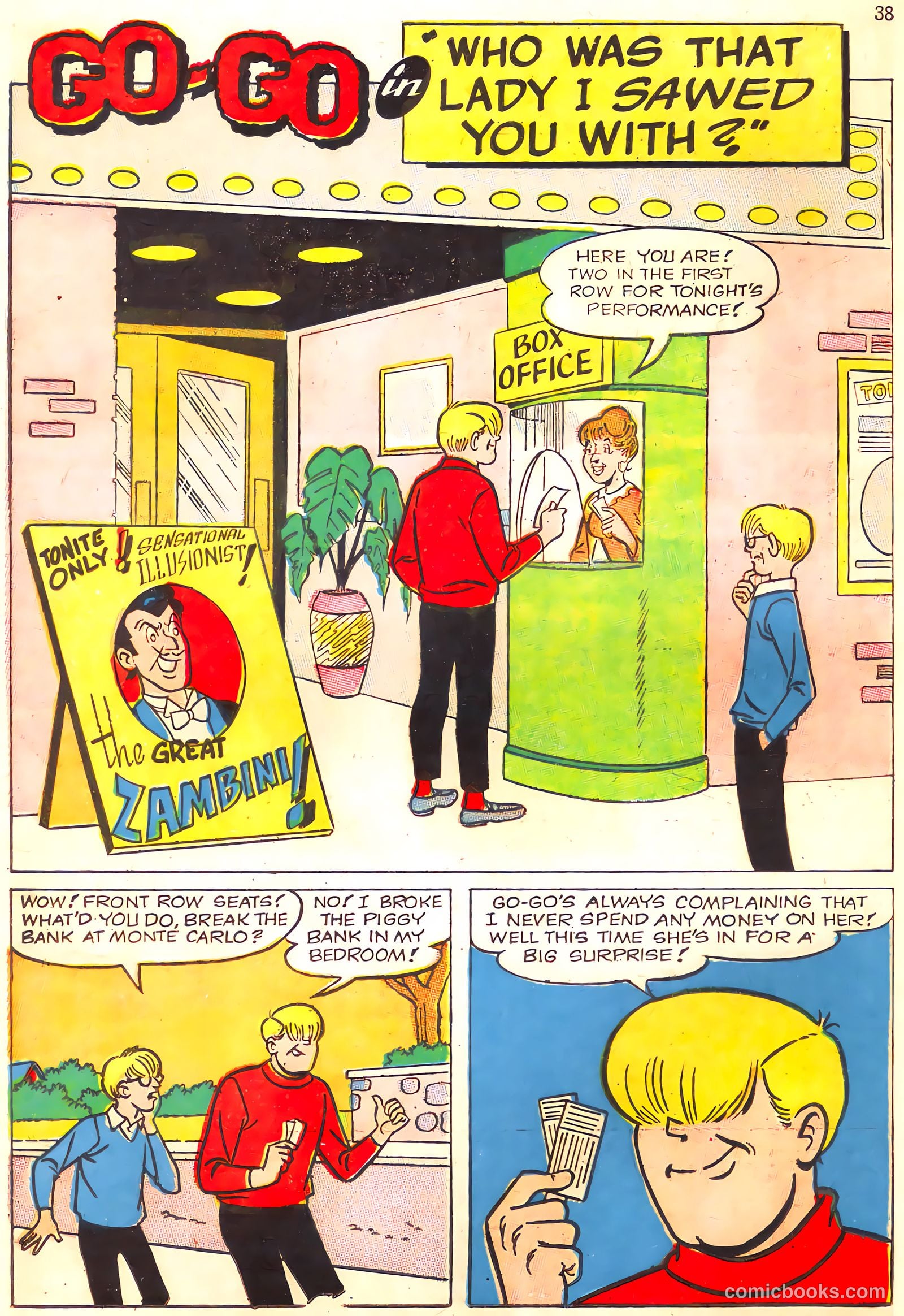 Tippy's Friends Go-Go and Animal #4 (1967) — page 40