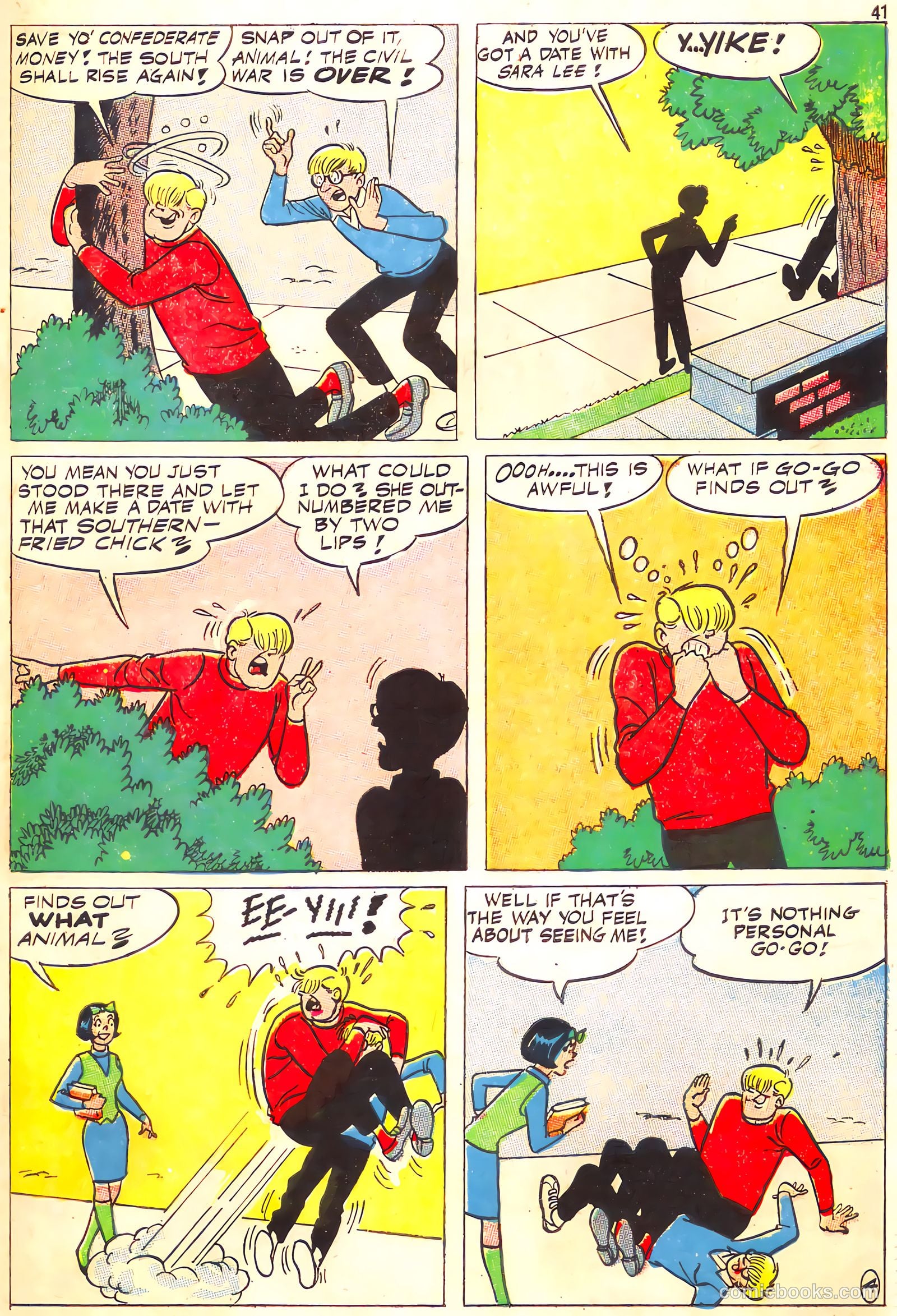 Tippy's Friends Go-Go and Animal #4 (1967) — page 43