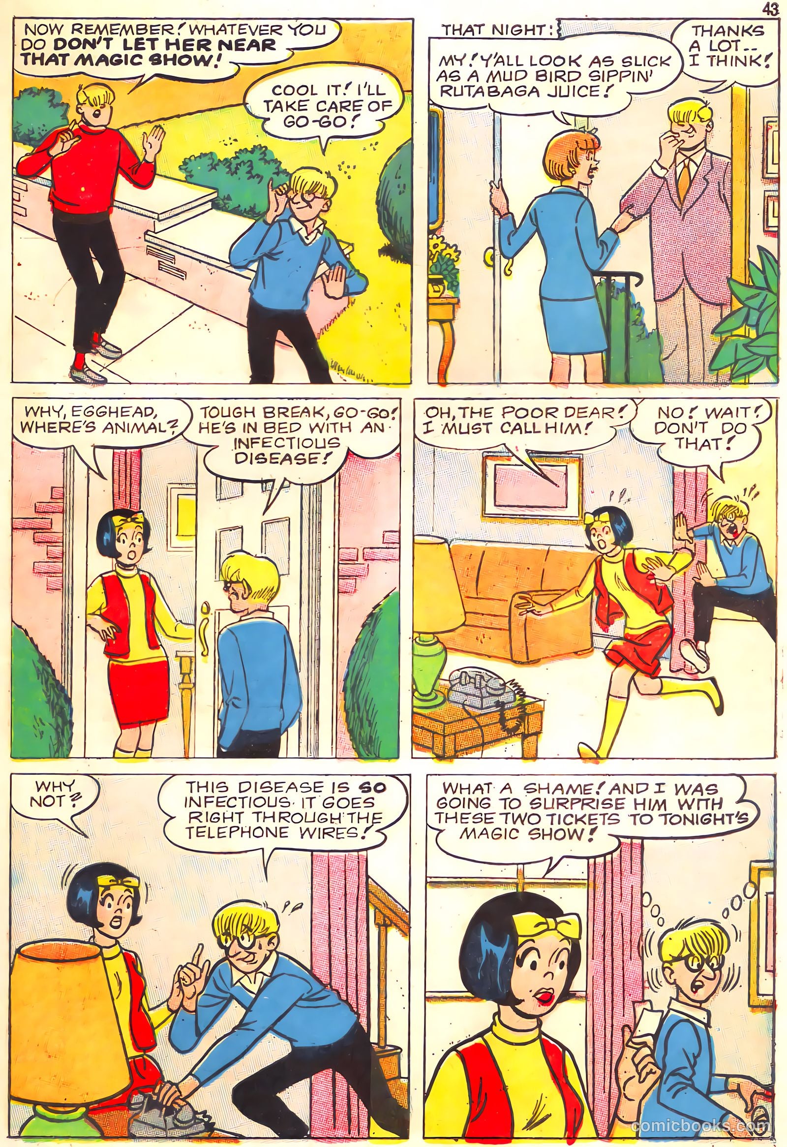 Tippy's Friends Go-Go and Animal #4 (1967) — page 45