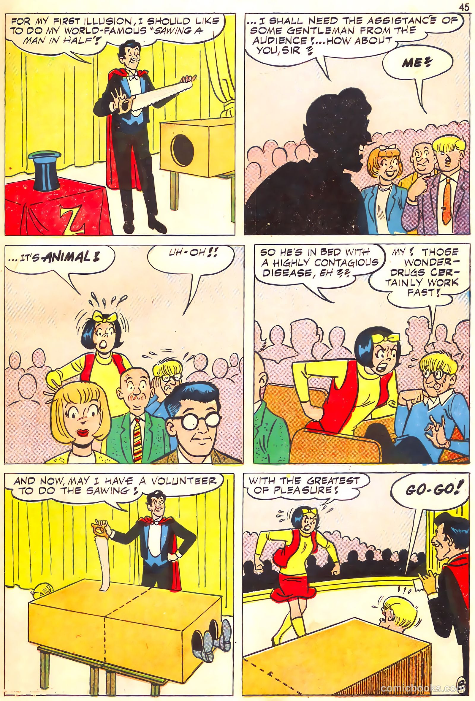 Tippy's Friends Go-Go and Animal #4 (1967) — page 47