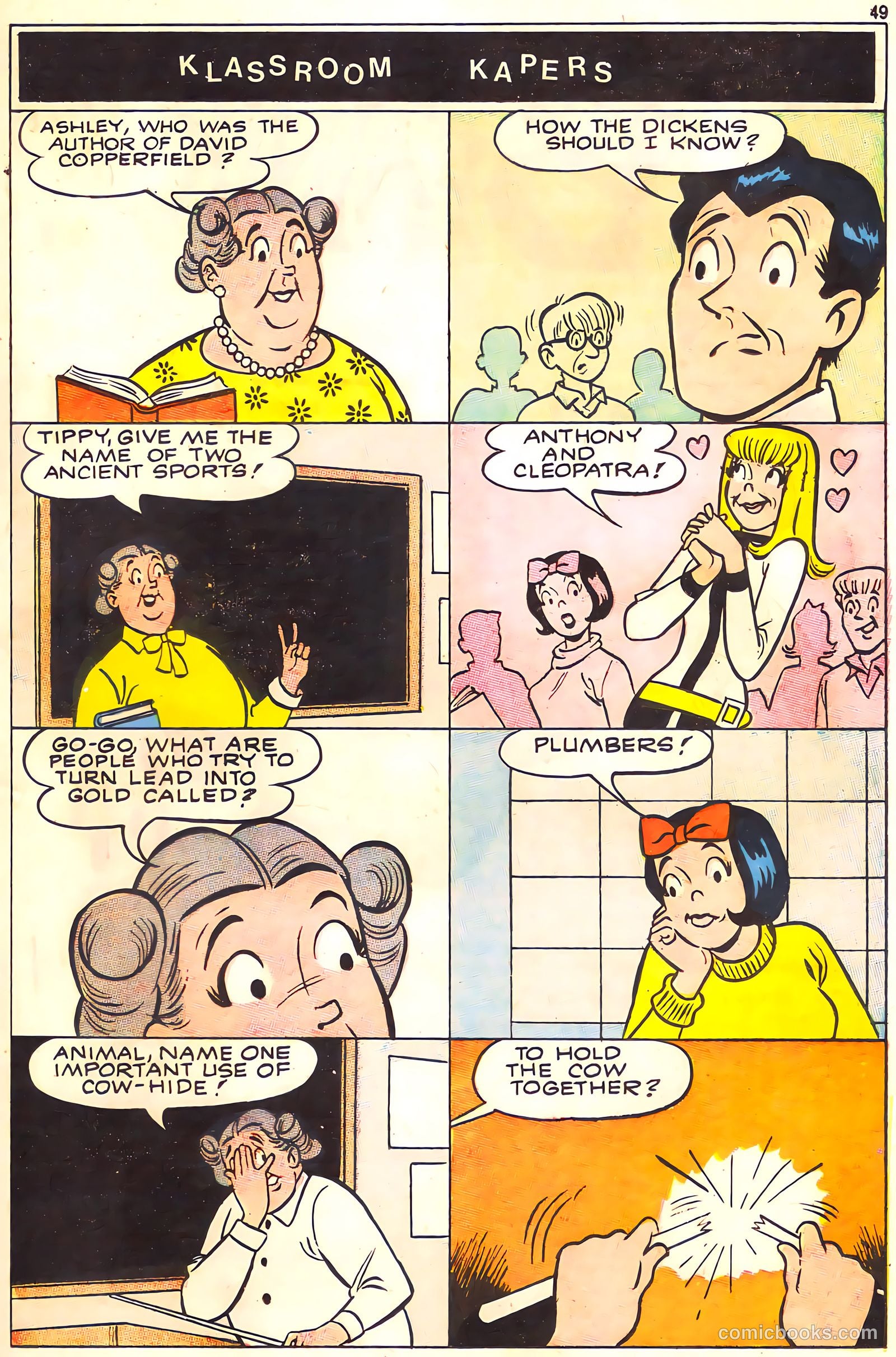 Tippy's Friends Go-Go and Animal #4 (1967) — page 51