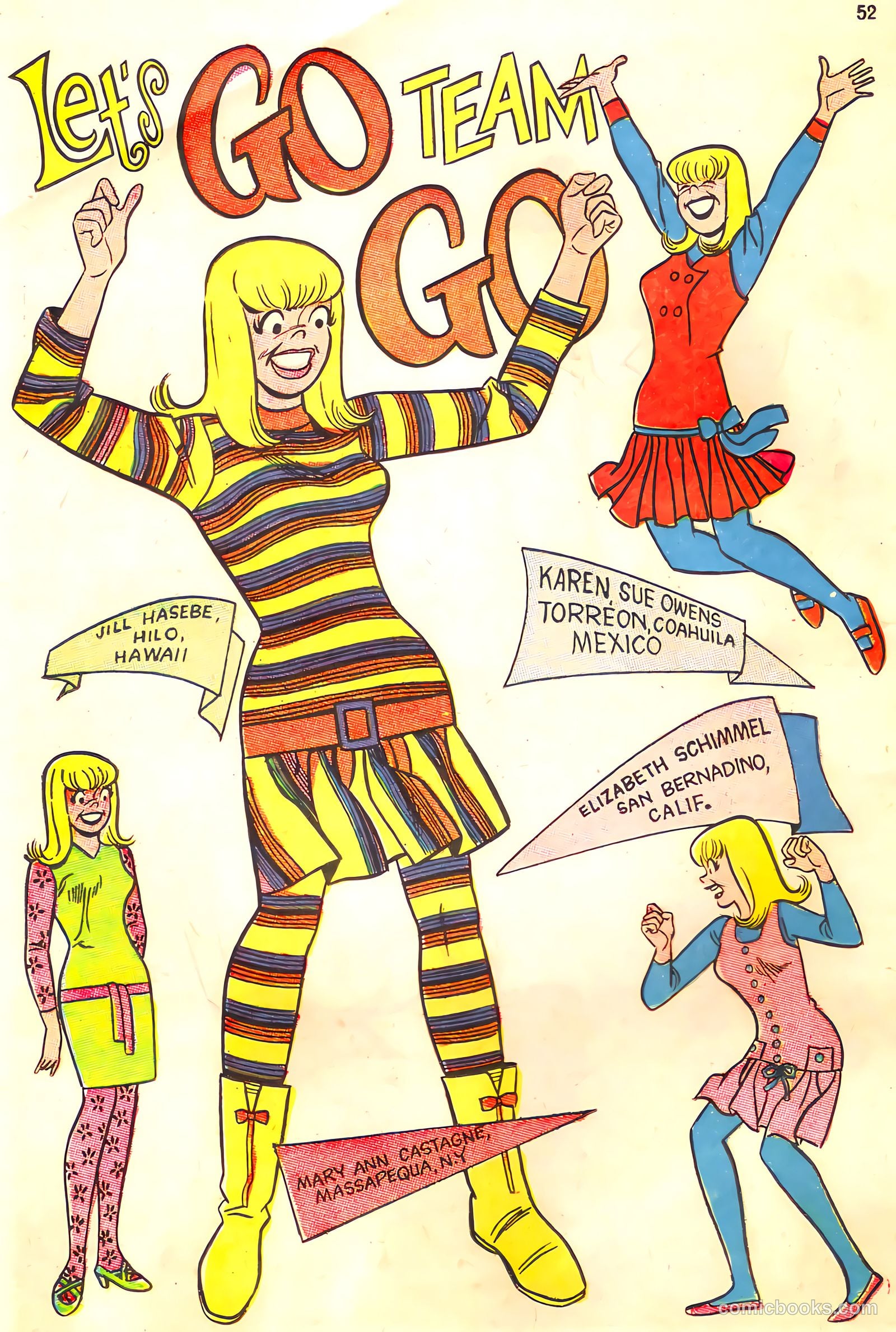Tippy's Friends Go-Go and Animal #4 (1967) — page 54