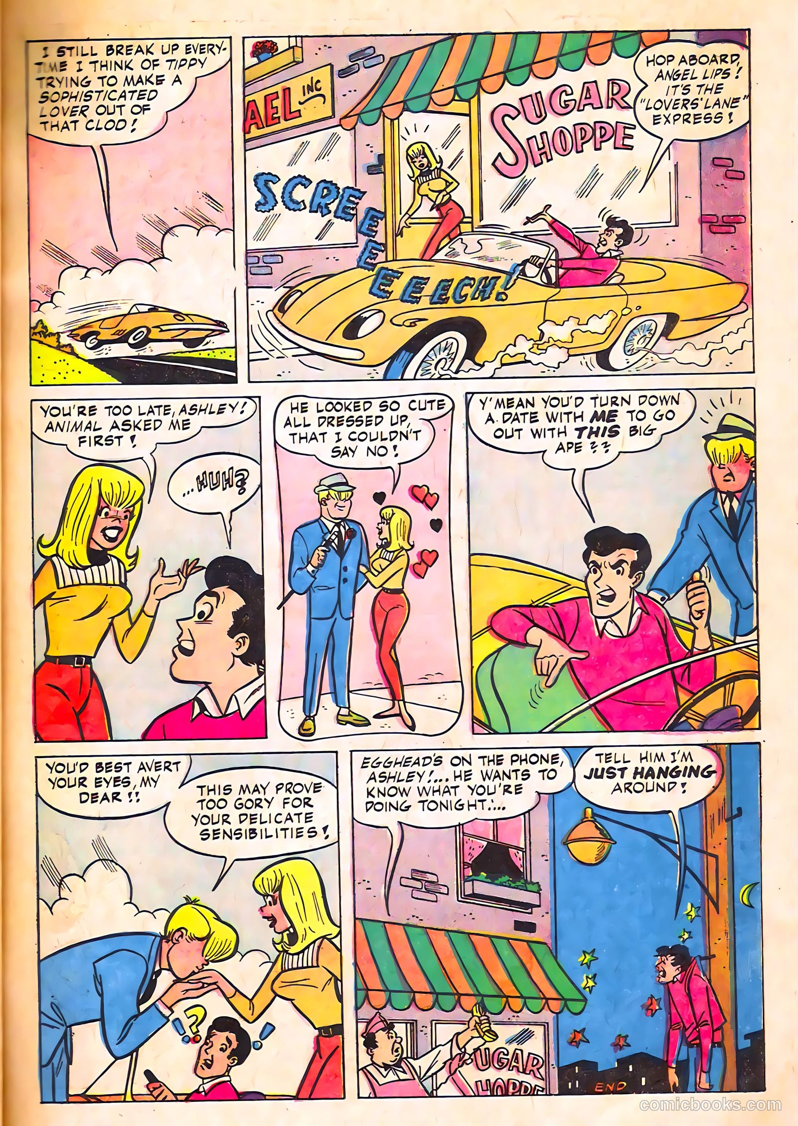 Tippy's Friends Go-Go and Animal #7 (1967) — page 16