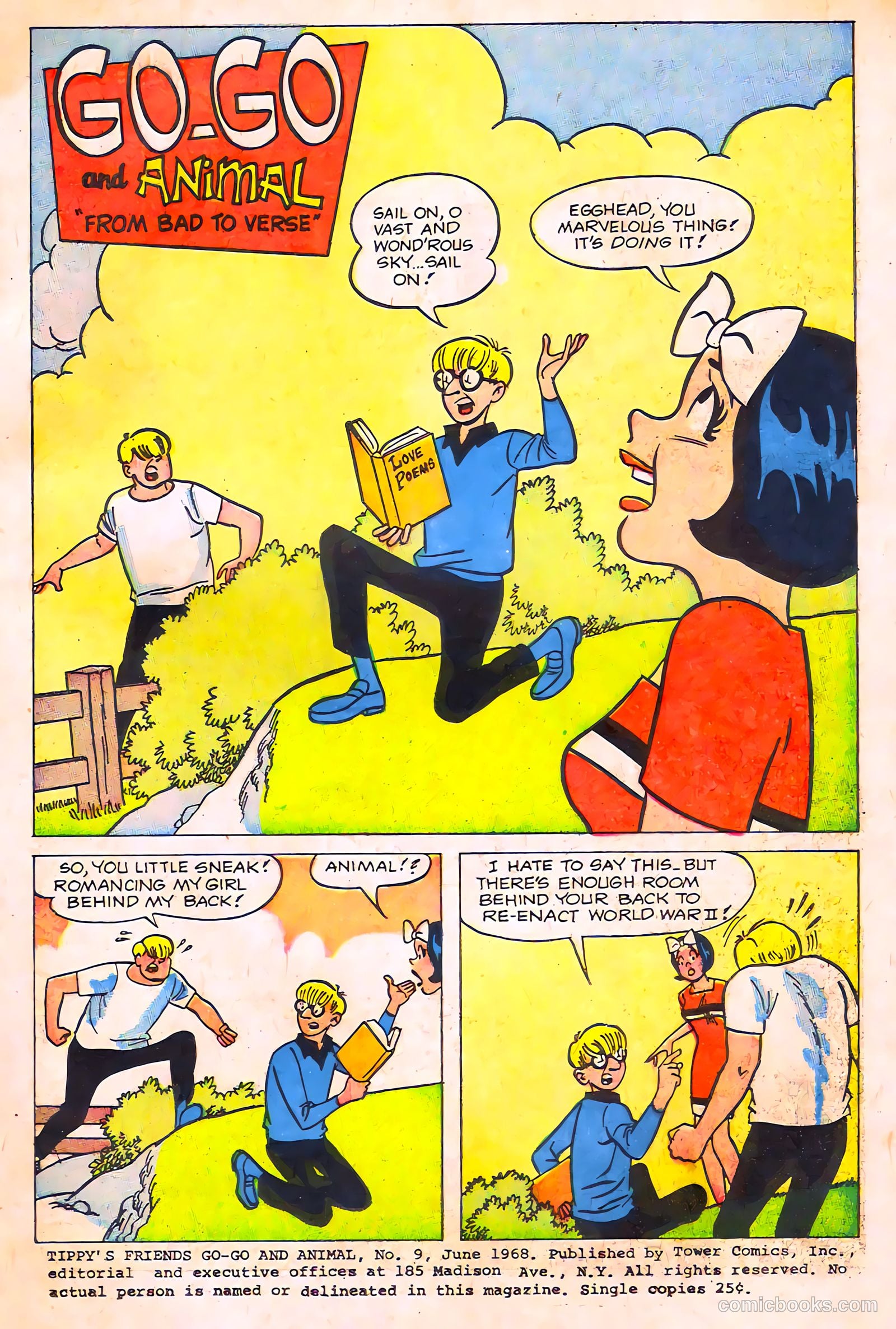 Tippy's Friends Go-Go and Animal #9 (1968) — page 3