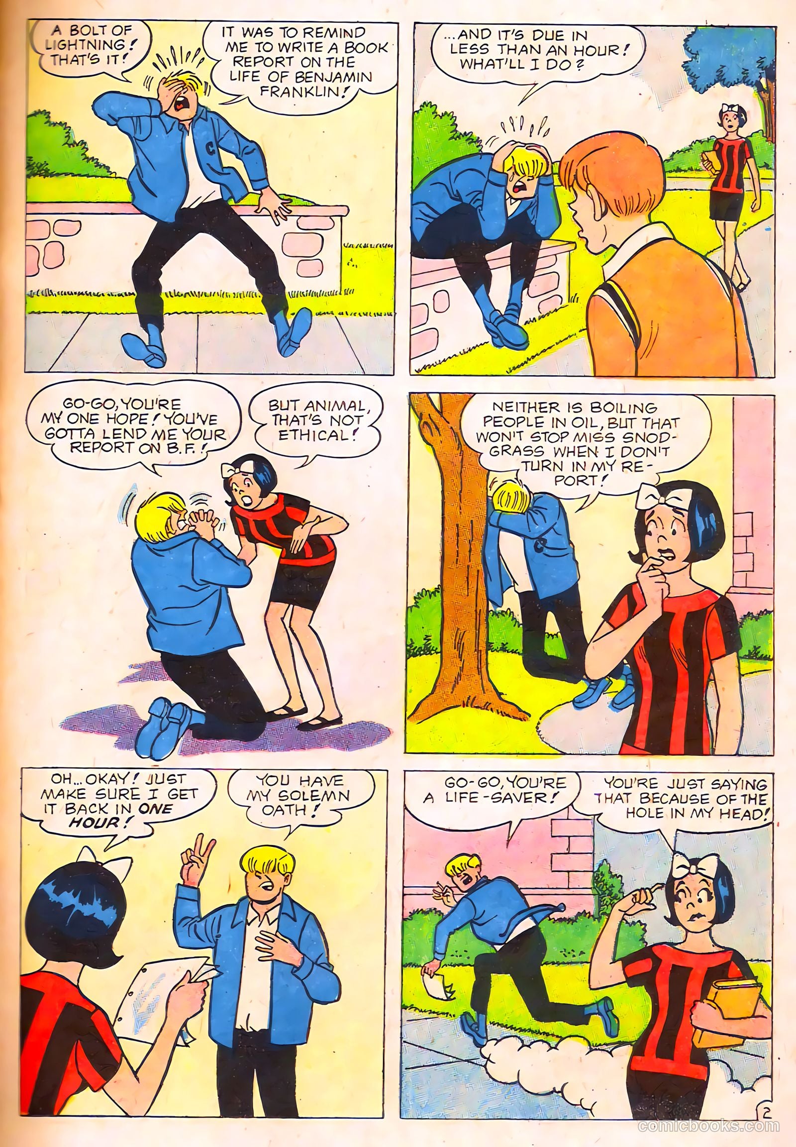 Tippy's Friends Go-Go and Animal #9 (1968) — page 13