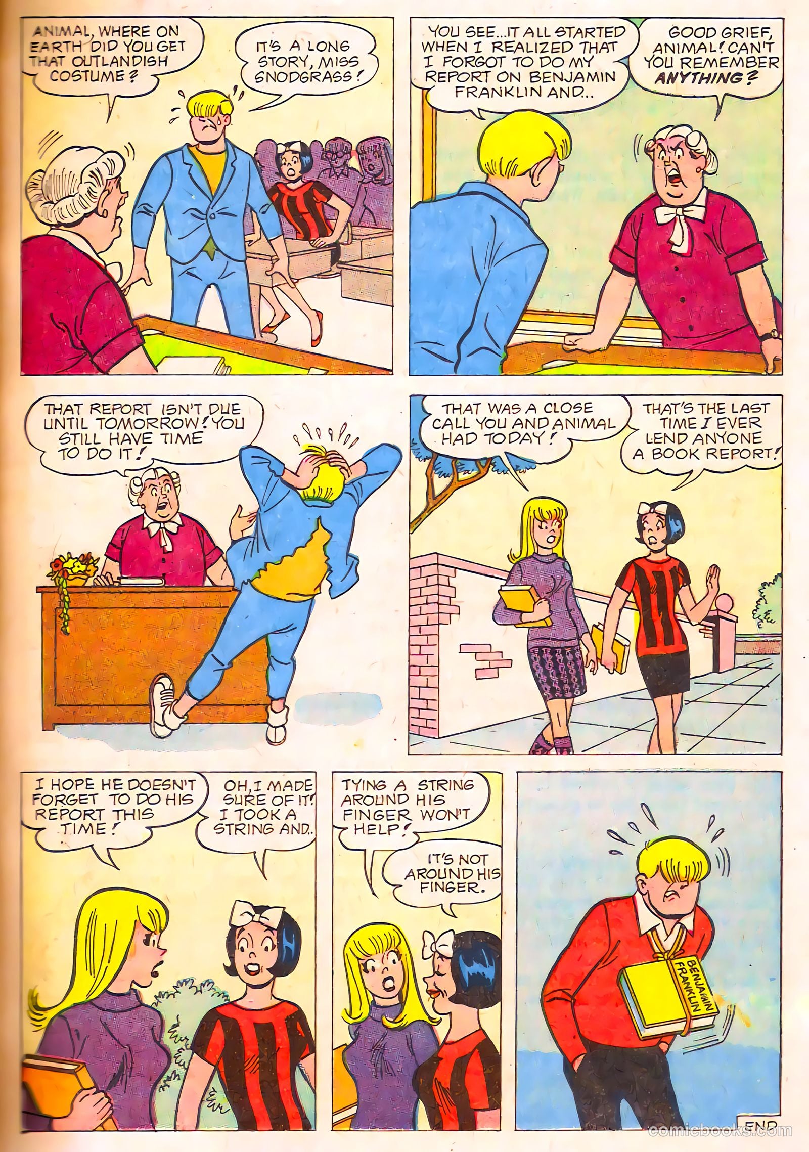 Tippy's Friends Go-Go and Animal #9 (1968) — page 17
