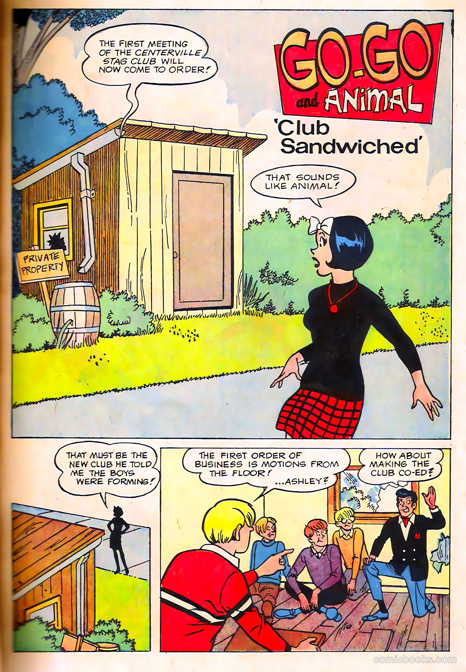 Tippy's Friends Go-Go and Animal #9 (1968) — page 27